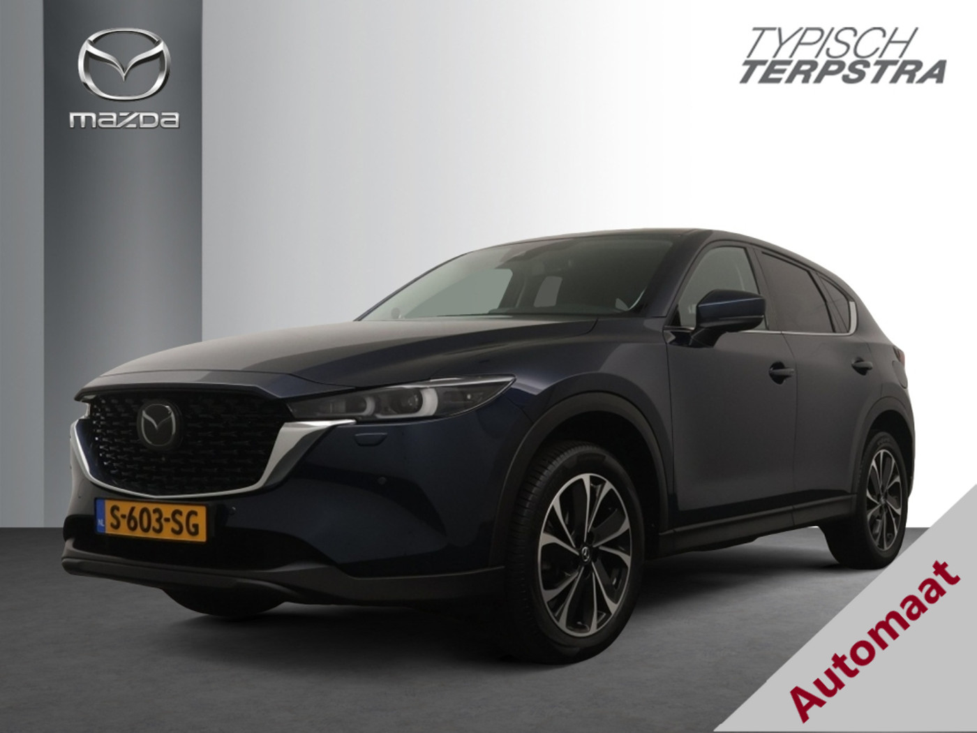 Mazda Mazda Cx-5 e-Skyactiv-G 165 Automaat Exclusive / Comfort Pack / Trekhaak 2023 - voorkant