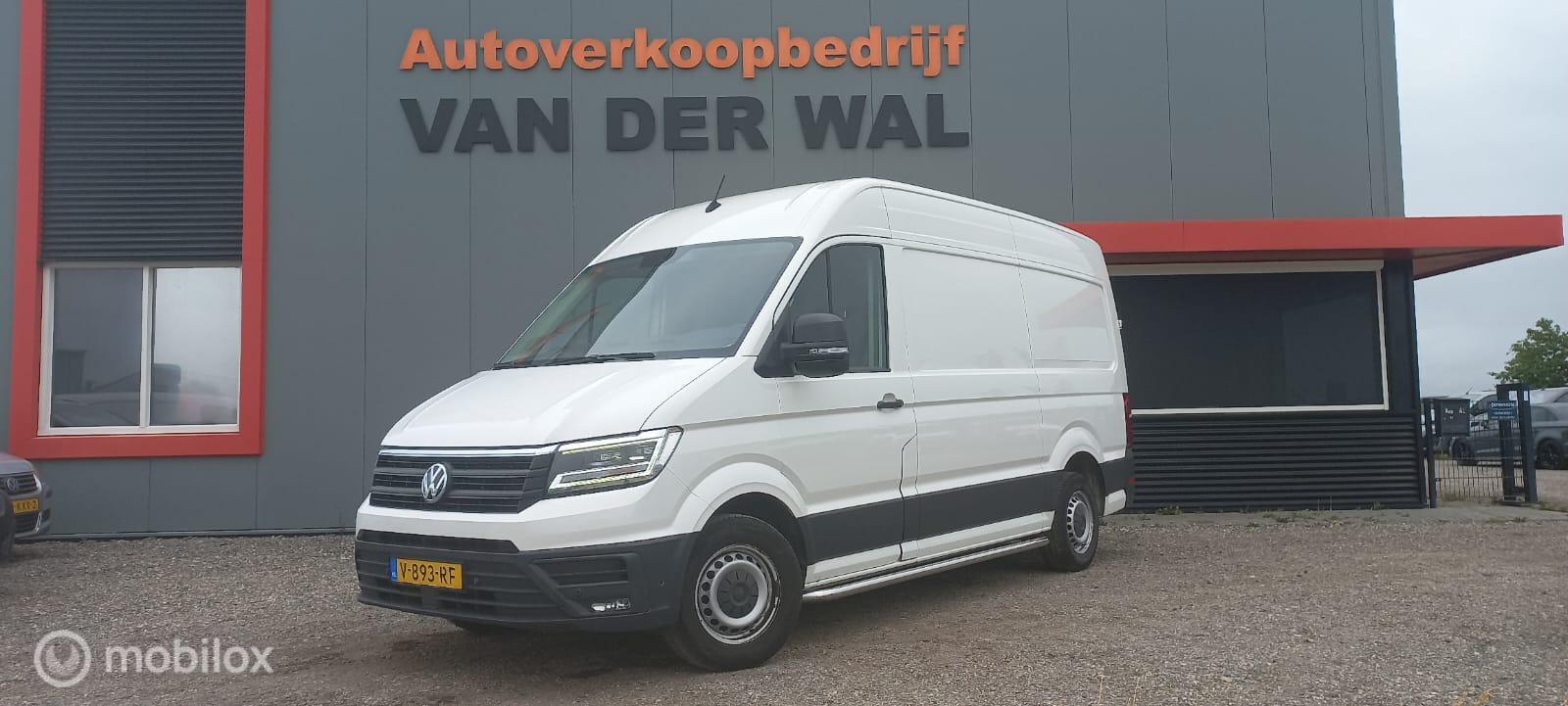 Volkswagen Crafter 35 2.0 TDI L3H3/LED/CLIMATECONTROL/CRUISECONTROL/NAVIGATIE 2018 - voorkant