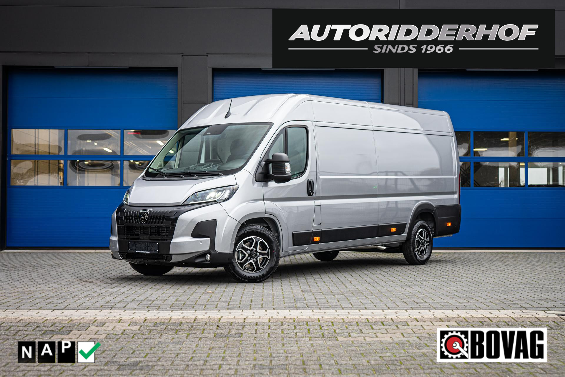 Peugeot Boxer L4H2 2.2 BlueHDi 180 EAT8 Vol opties BPM vrij! 2024 - voorkant