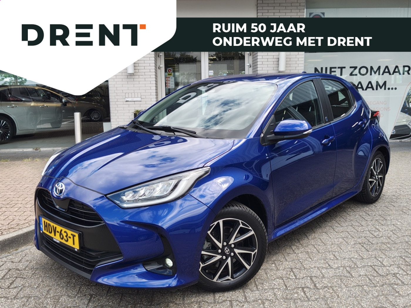 Toyota Toyota Yaris 1.5 Hybrid Dynamic | Navi | Adaptieve Cruise Control | Android Auto 2023 - voorkant