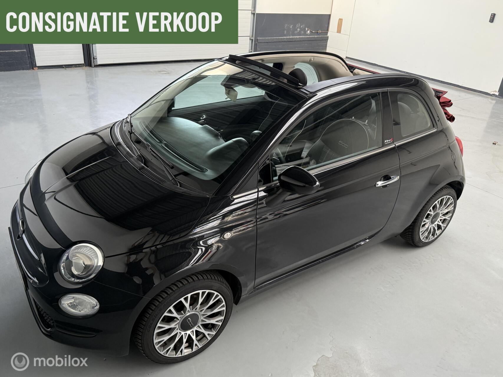Fiat 500 C 1.2 Popstar 2018 - voorkant