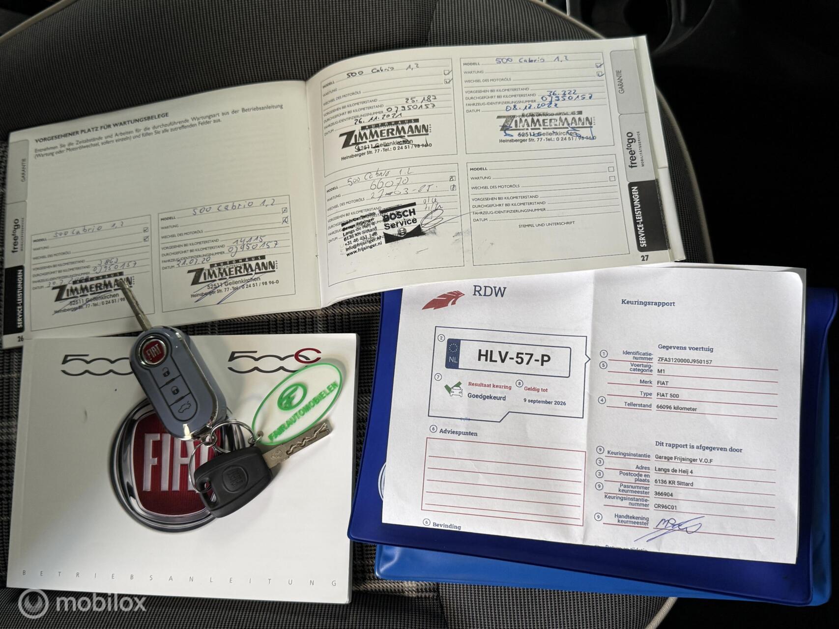 Foto van Fiat 500 C