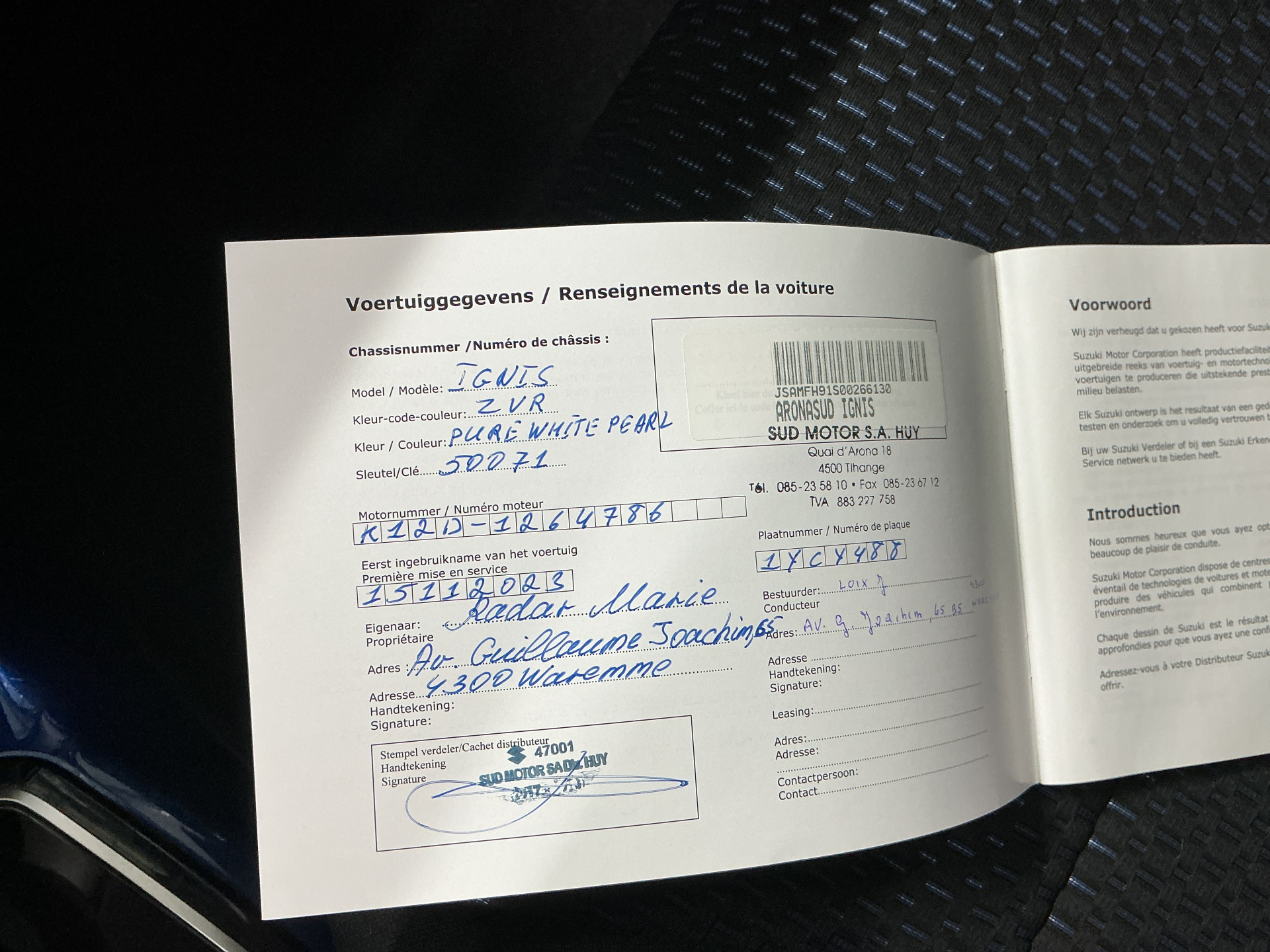Foto van Suzuki Ignis