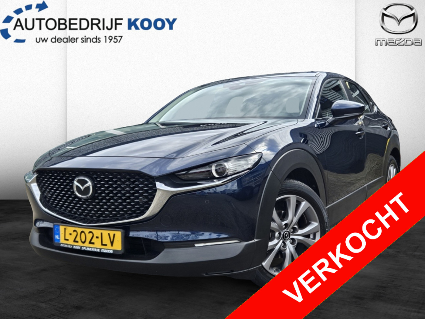 Mazda Mazda Cx-30 2.0 eSkyActiv-X Comfort / Stoel- en stuurverw. / Camera 2021 - voorkant