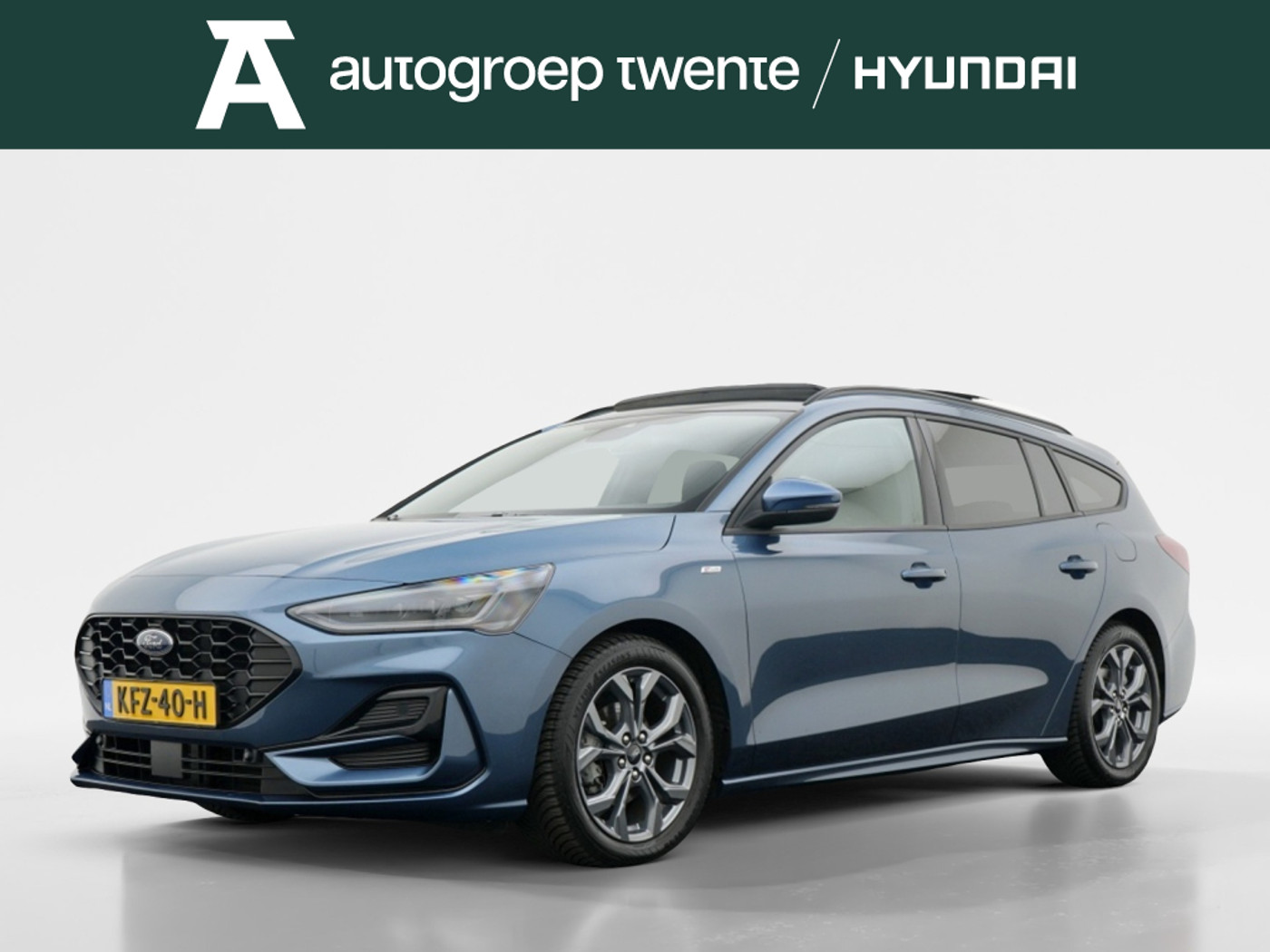 Ford Focus 1.0 EcoBoost Hybrid ST Line X | Navi | Trekhaak | Panodak | All- 2023 - voorkant
