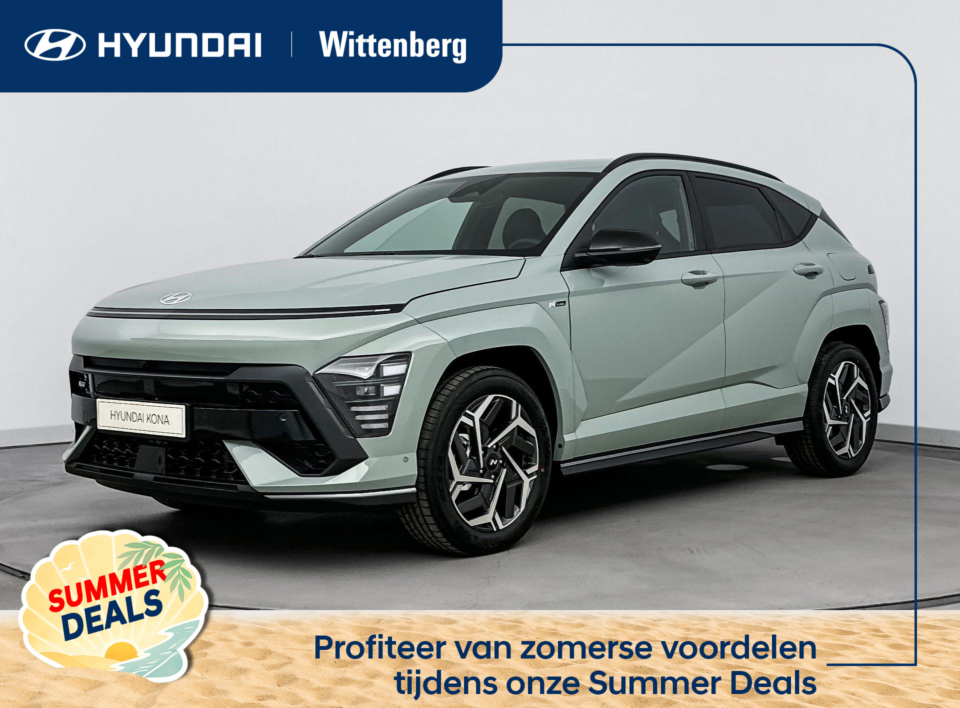 Hyundai Kona 1.6 GDI HEV N Line 2026 - voorkant