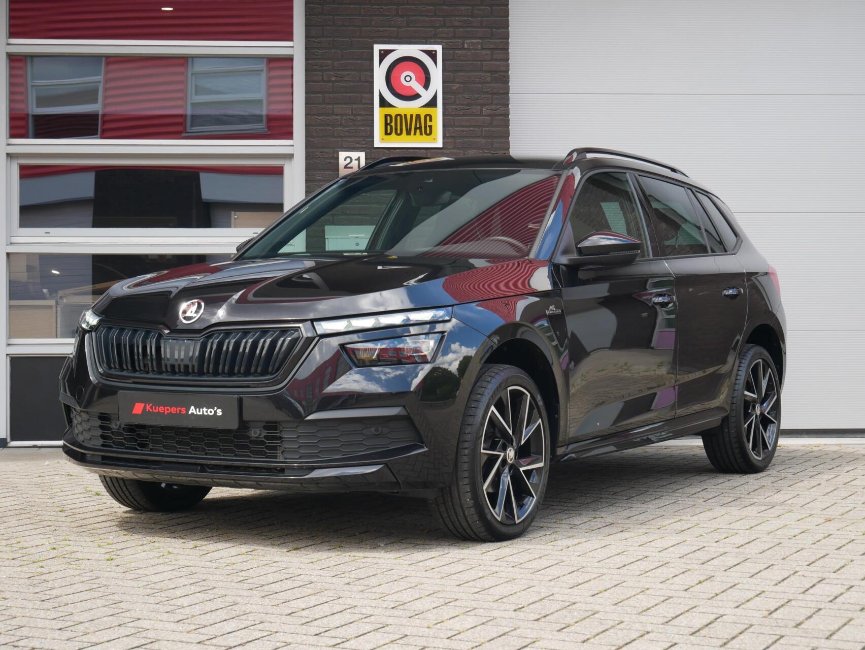 Skoda Kamiq 1.5 TSI ACT Monte Carlo| Pano| Camera| Dealer onderhouden 2022 - voorkant