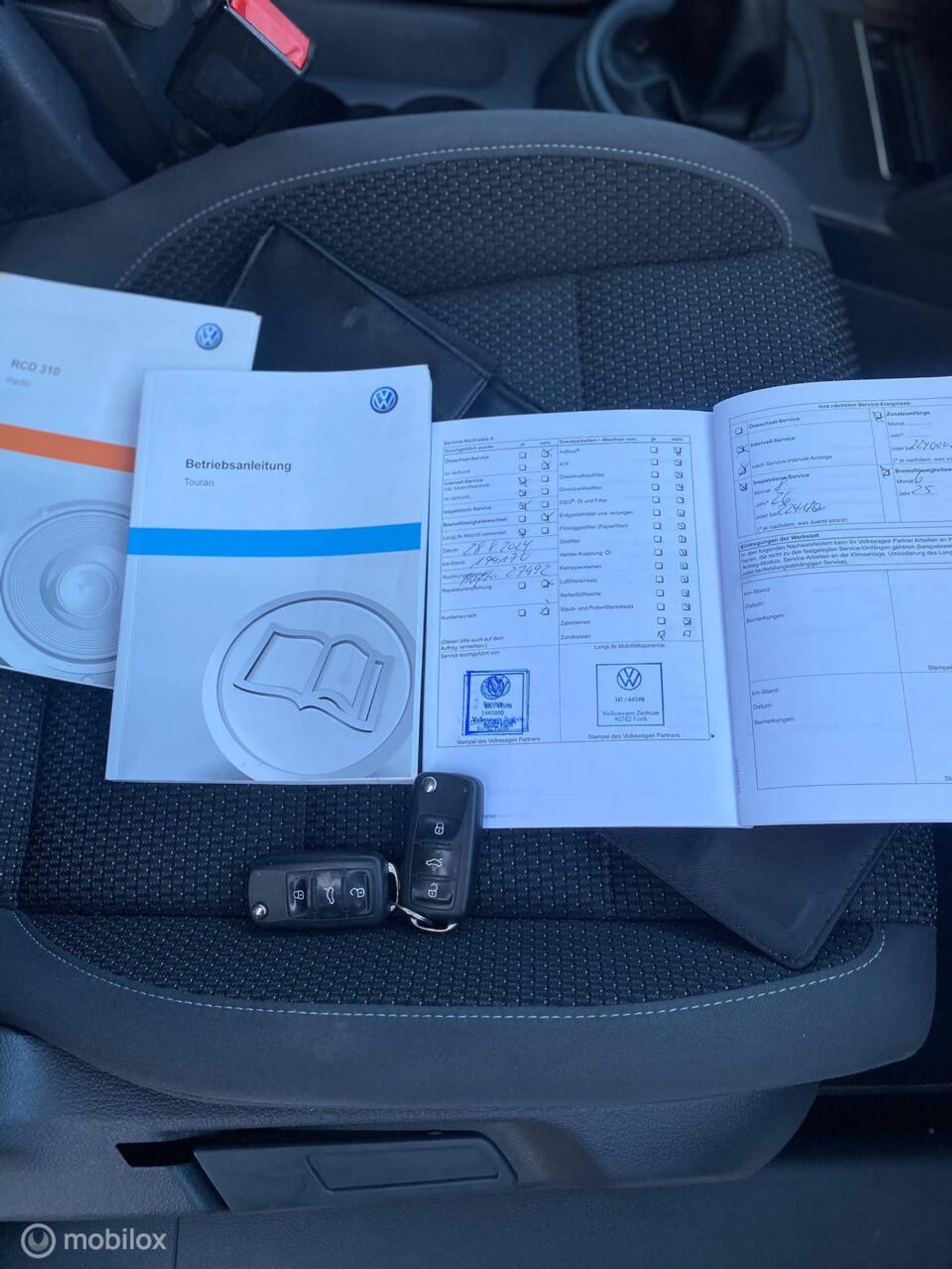 Foto van Volkswagen Touran
