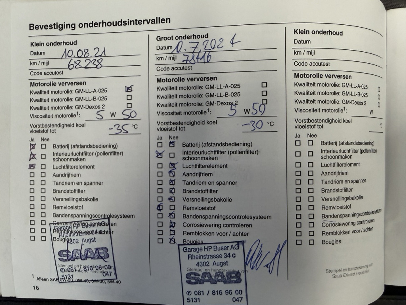 Foto van Saab Saab 9-3