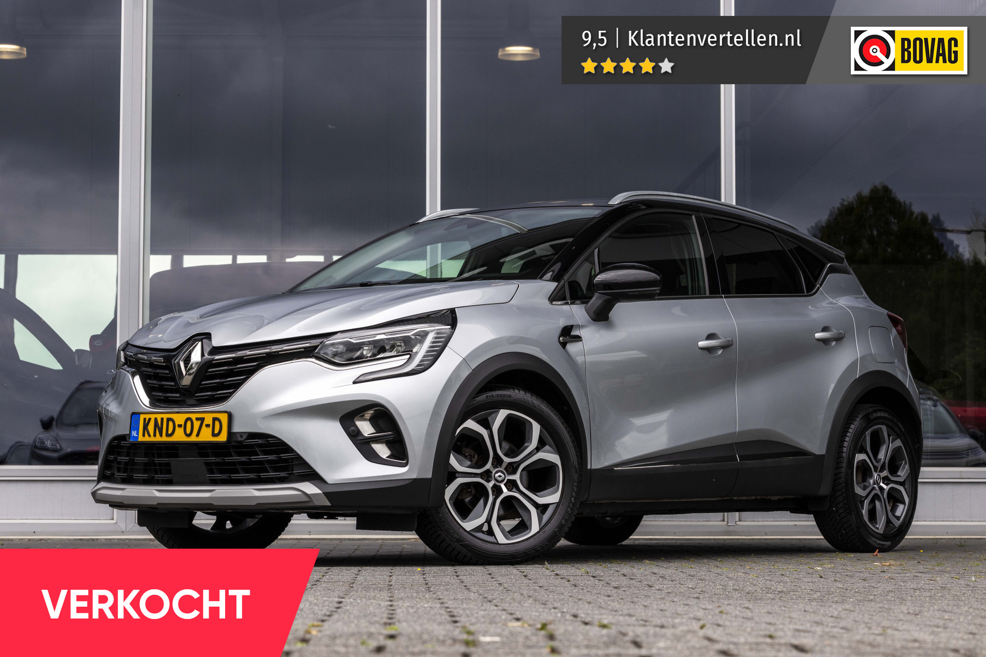 Renault Captur (e-tech Plug-in Hybrid) 1.6 E-Tech Plug-in Hybrid 160 Intens 2022 - voorkant