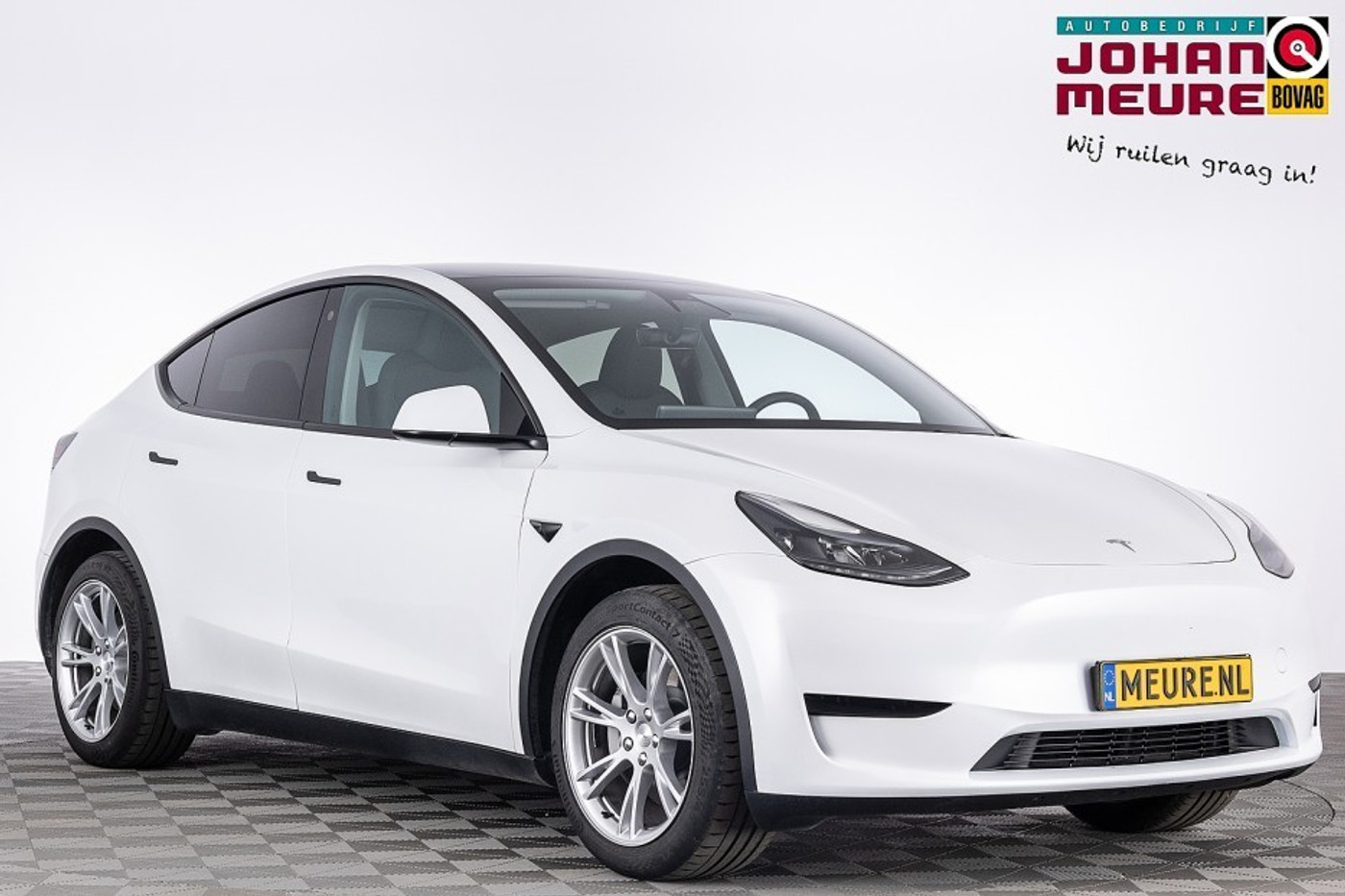 Tesla Model Y RWD *SOH 95.1%* PANORAMADAK | LEDER . 2023 - voorkant