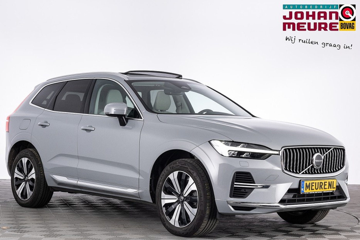 Volvo Xc60 2.0 T6 Plug-in hybrid AWD Plus Bright | PANORAMADAK | harman/kardon | LEDER | Trekhaak . 2024 - voorkant