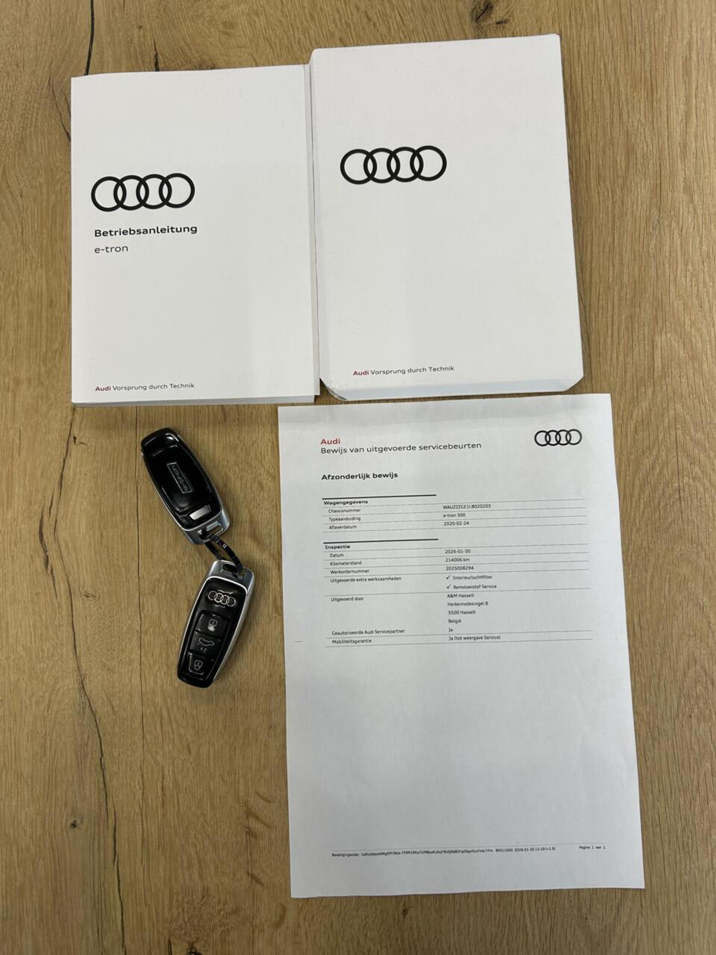 Foto van Audi E-tron