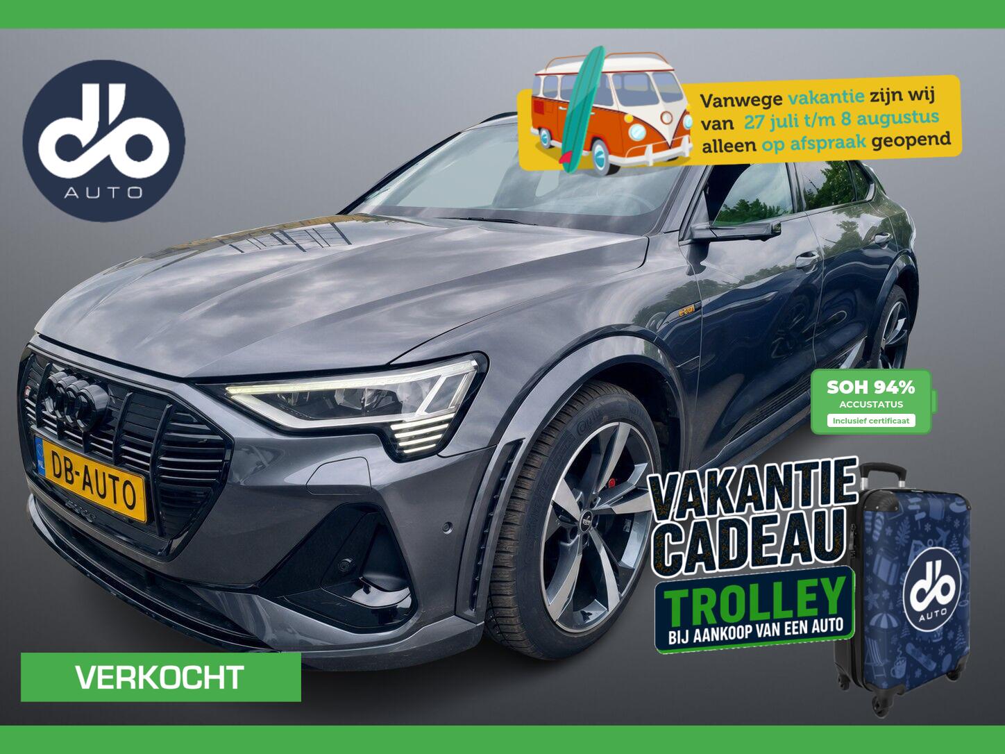 Audi E-tron Sportback S quattro 95 kWh 2022 - voorkant