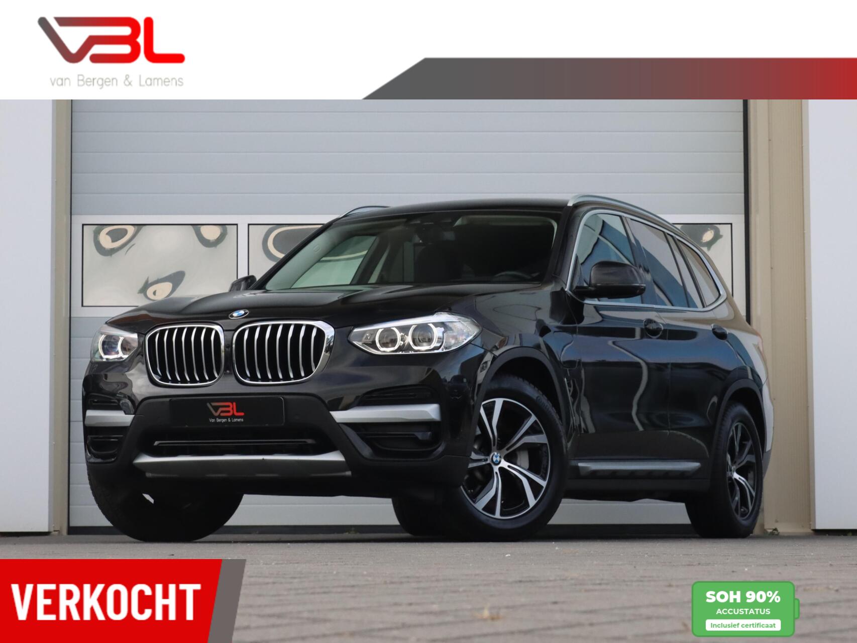 BMW X3 Xdrive30e xDrive30e 292PK High Executive |X-line | SOH 90% 2021 - voorkant