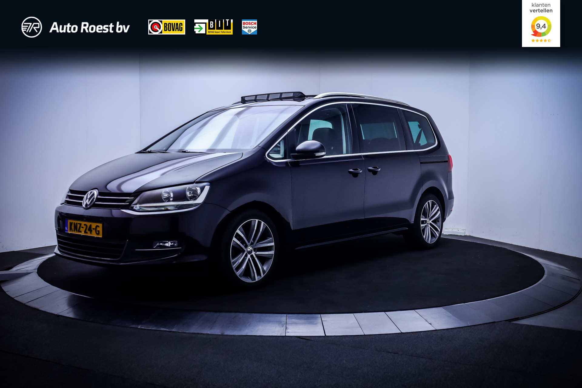 Volkswagen Sharan 1.4TSI Dsg 7p HIGHLINE Exclusive 2018 - voorkant