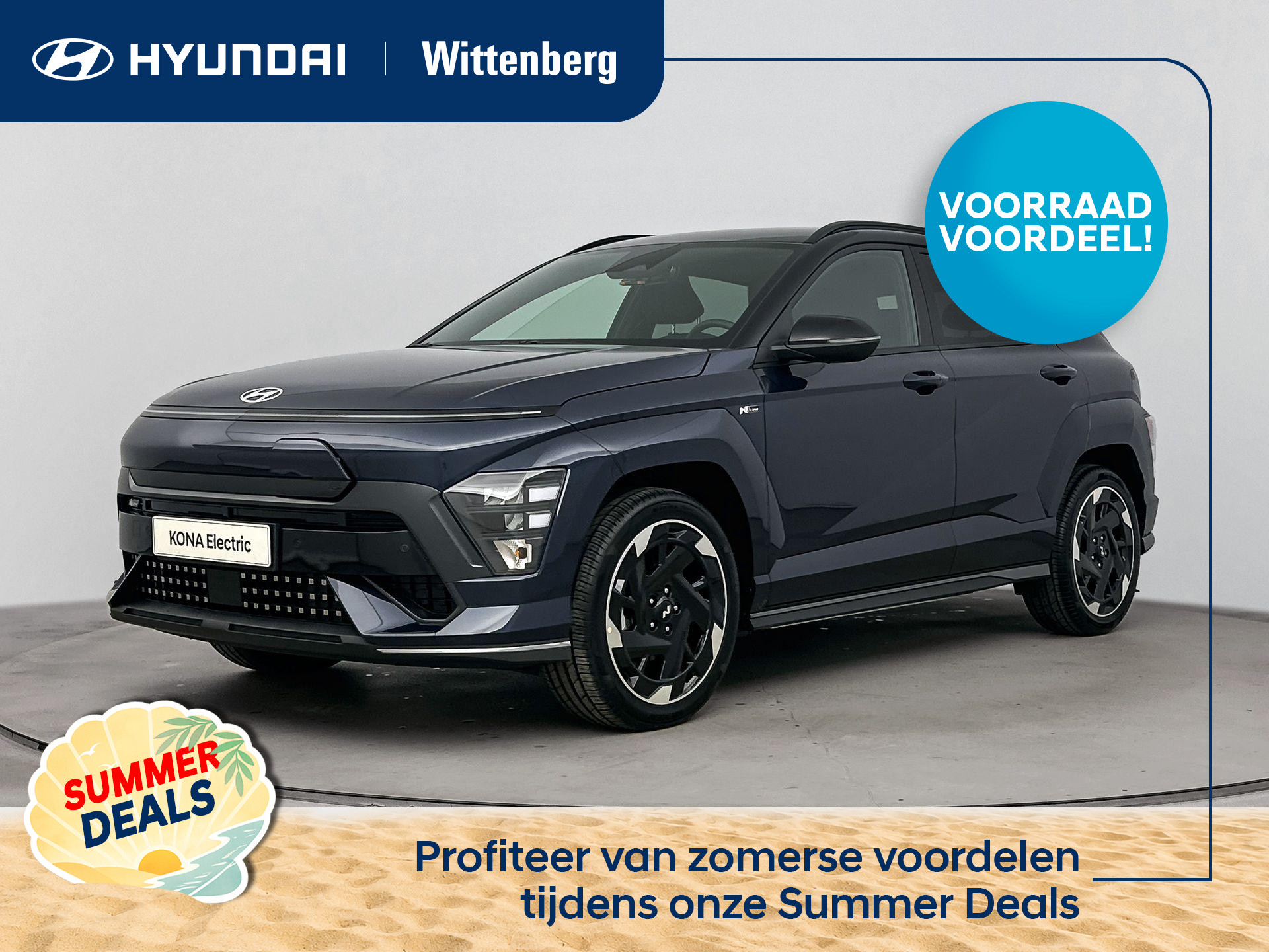 Hyundai Kona N Line Business 64.8 kWh 2026 - voorkant