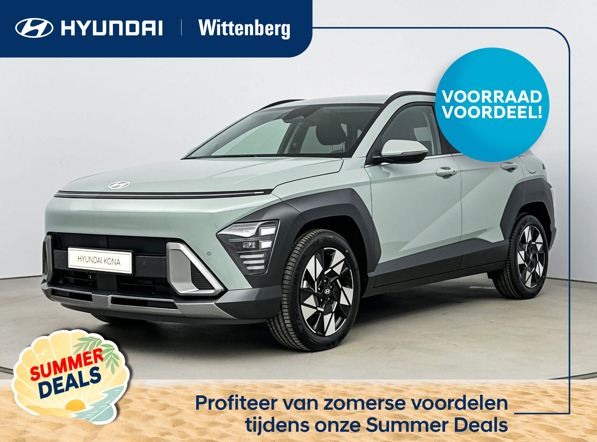 Hyundai Kona 1.6 GDI HEV Comfort Smart 2026 - voorkant
