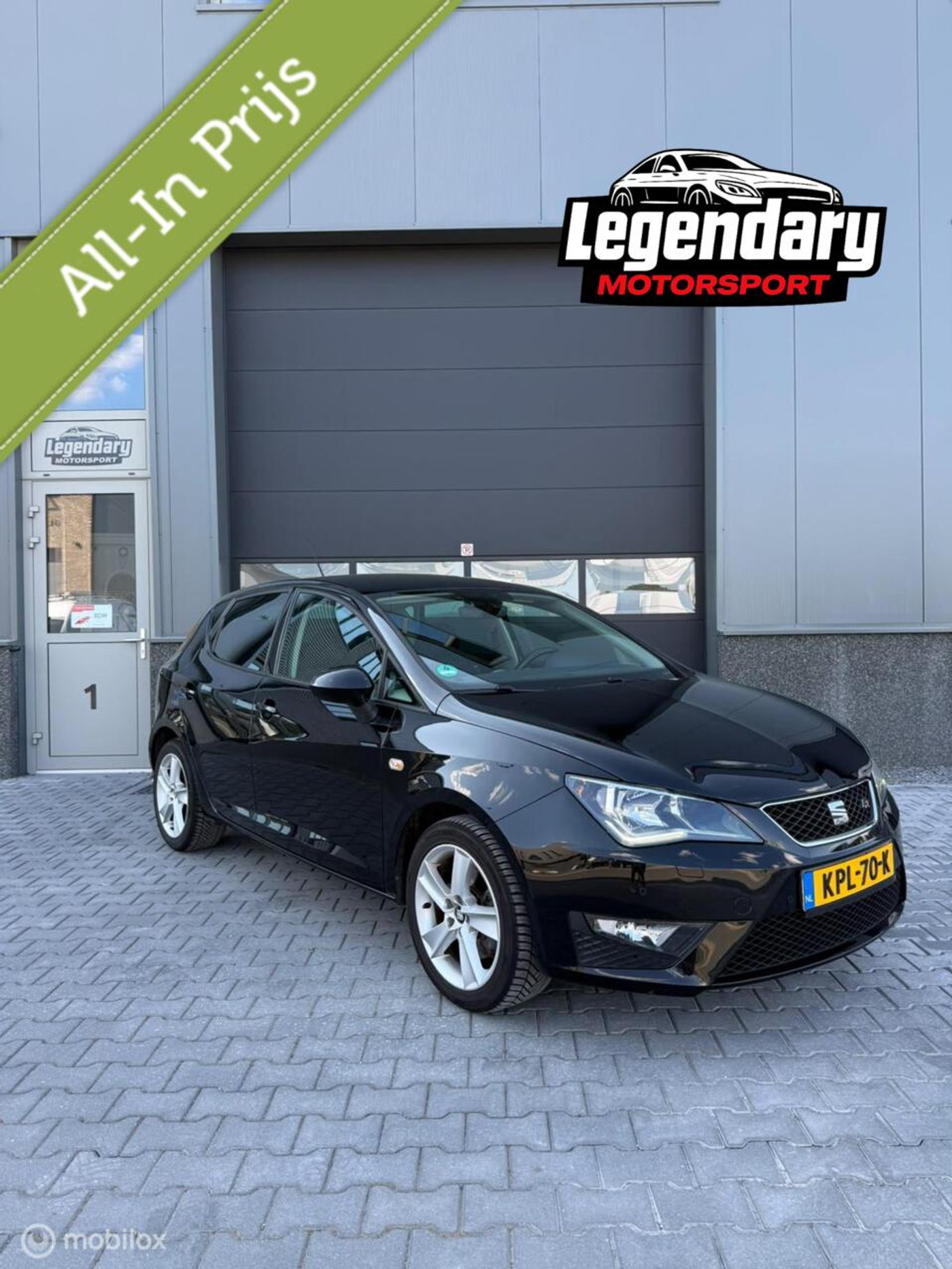 Seat Ibiza 1.0 EcoTSI FR Connect | CarPlay | Cruise | 110PK 2016 - voorkant