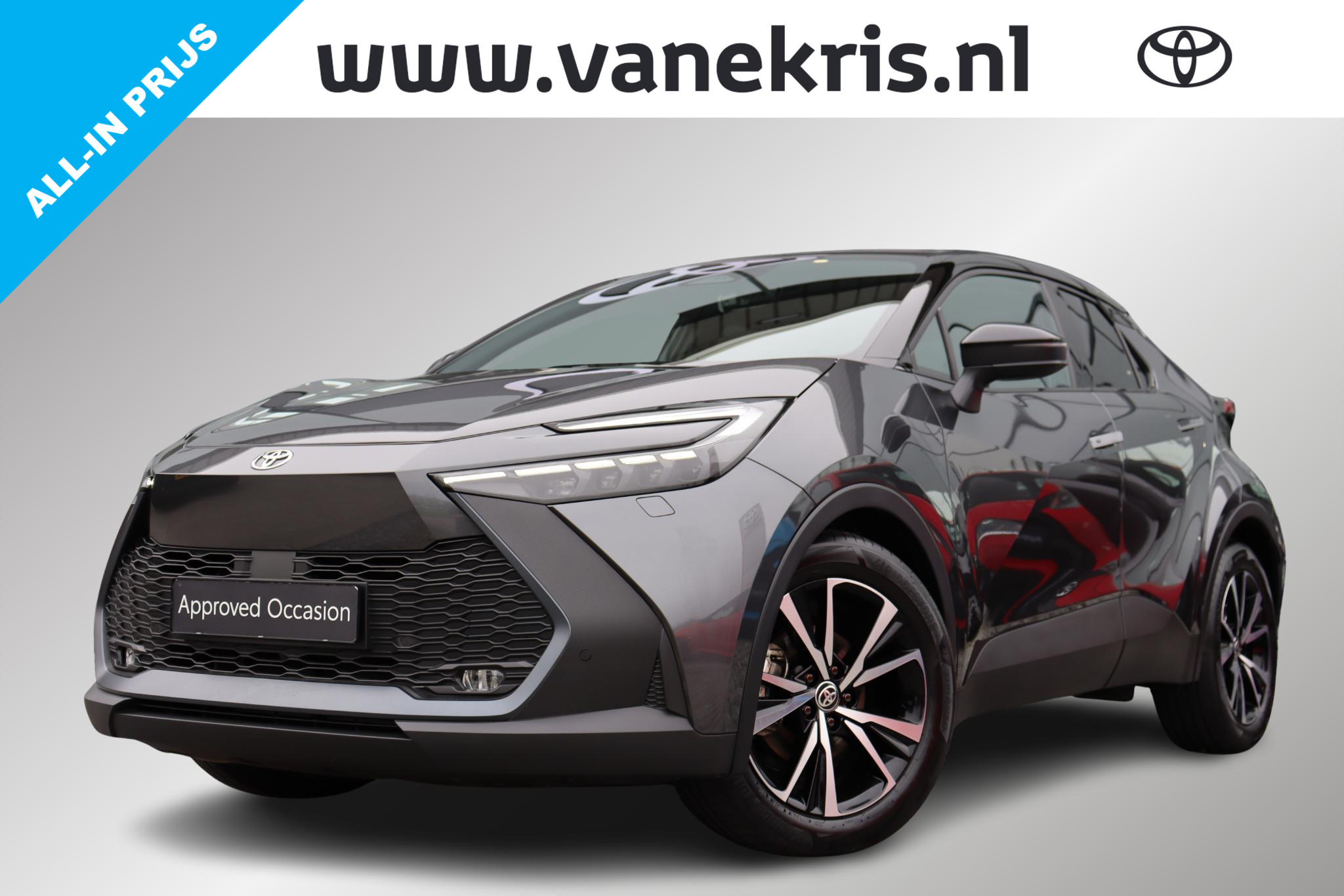 Toyota C-hr 1.8 Hybrid 140 First Edition Limited, Bitone 2025 - voorkant