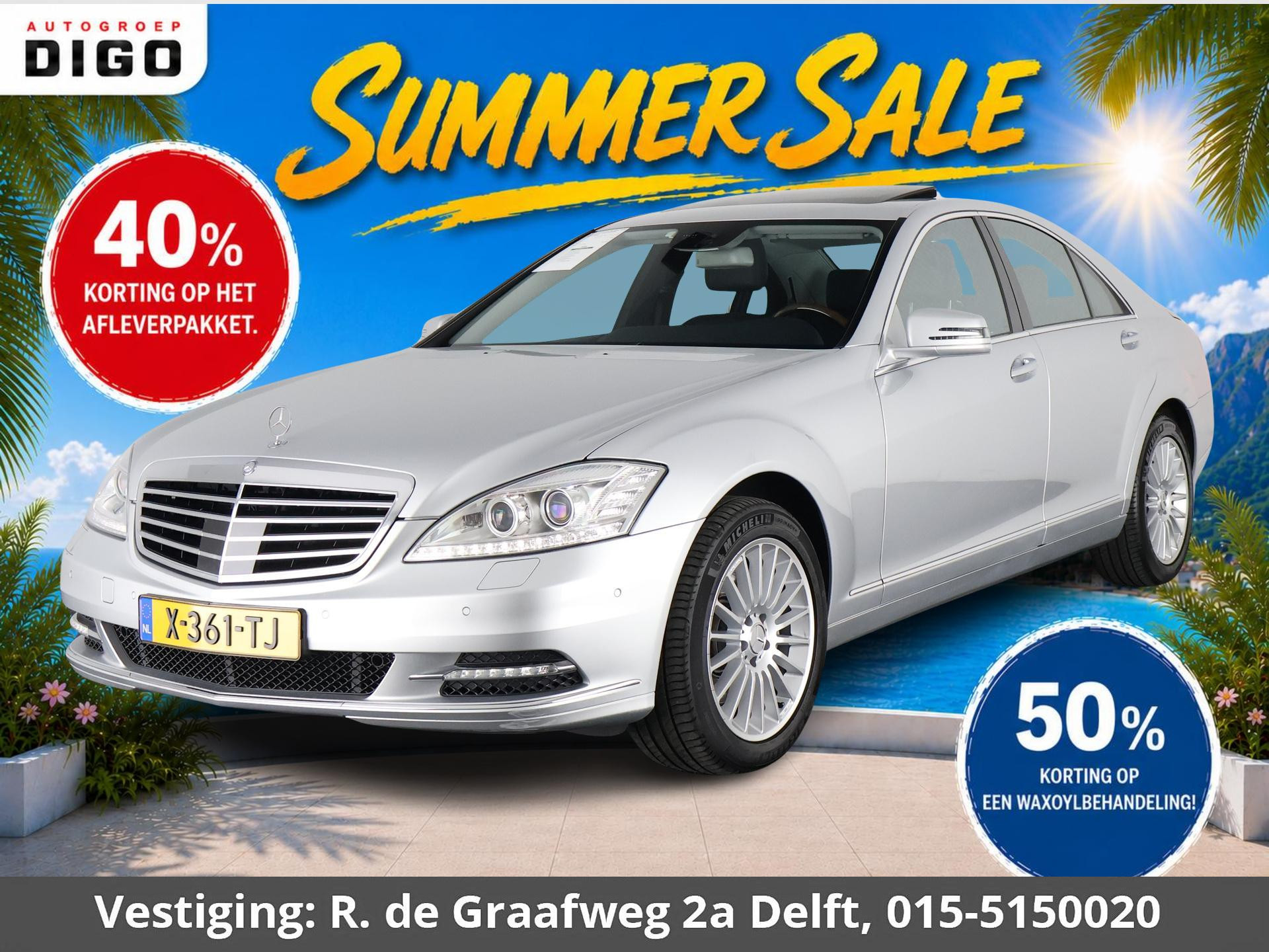 Mercedes-Benz S 350 4Matic 350 4-Matic Prestige Plus Automaat 2010 - voorkant