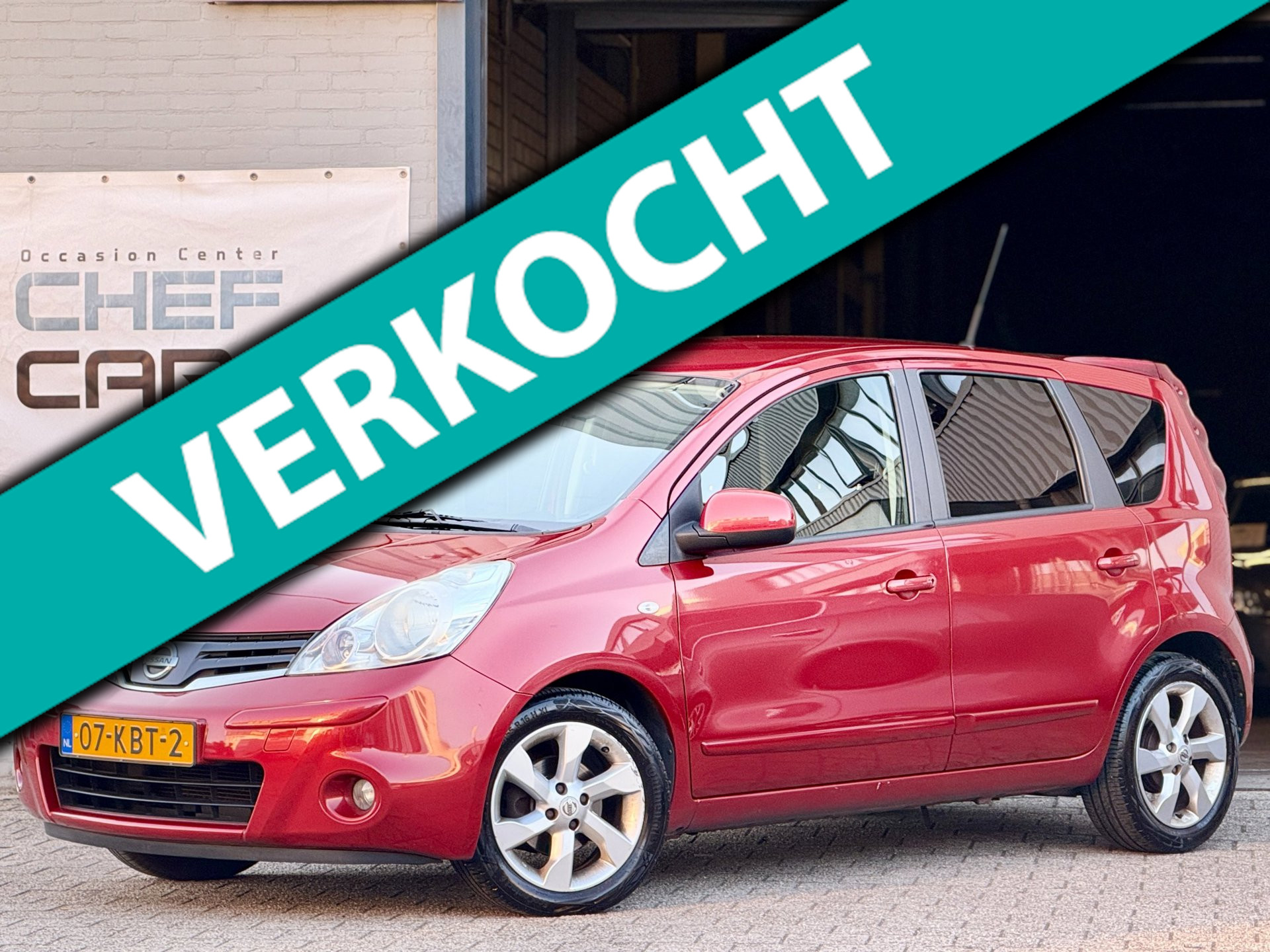 Nissan Nissan Note 1.6|NAP|AUTOMAAT|AIRCO|CRUISE|NAVI|DEALERONDRHD! 2009 - voorkant