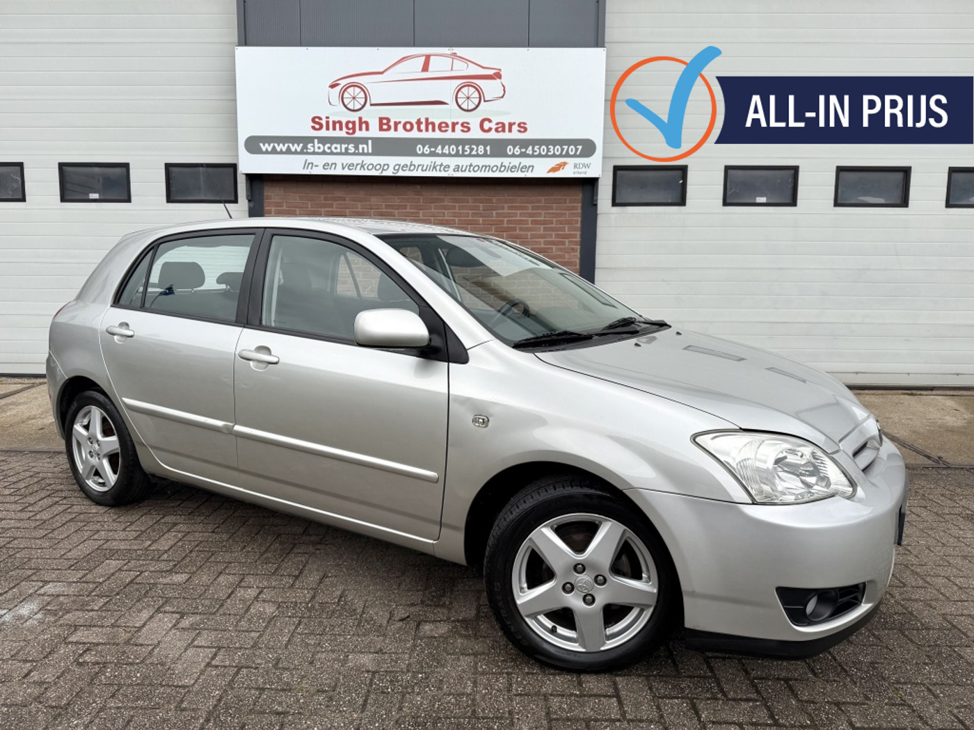 Toyota Toyota Corolla 1.6 VVT-i Linea SOL AIRCO CRUIS NAP NW*APK INRUIL MOG!!!! 2005 - voorkant