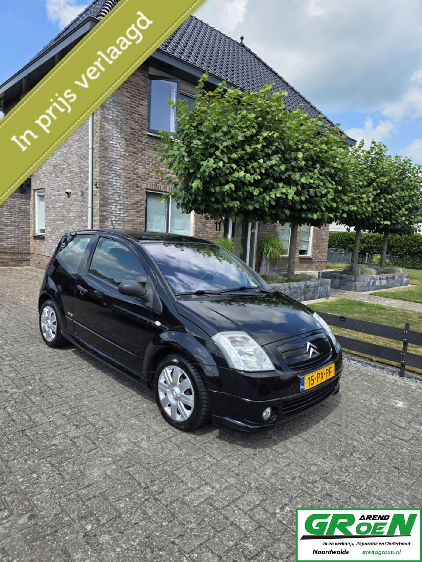 Citroen C2 1.4i VTR 2005 - voorkant