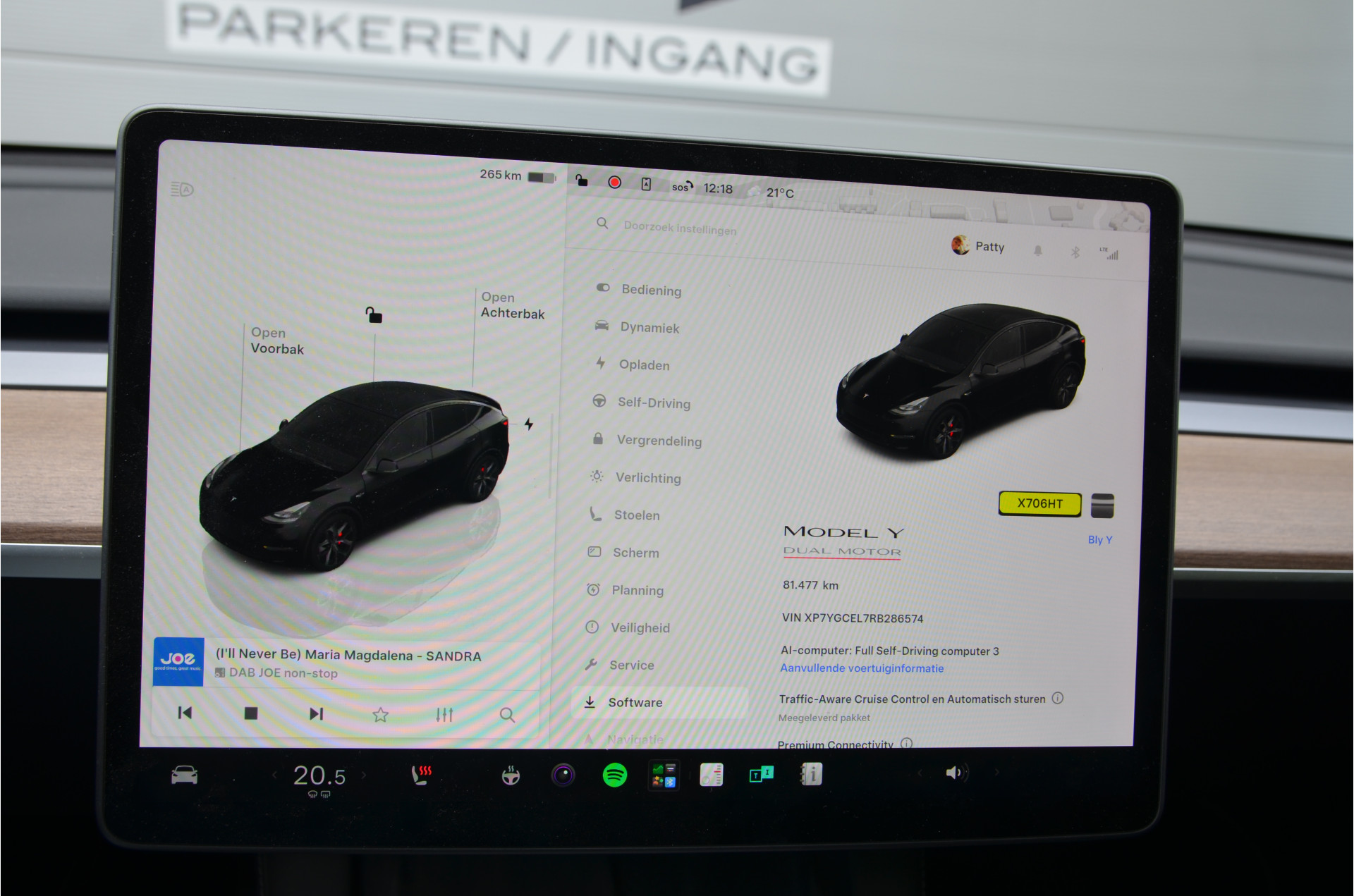 Foto van Tesla Model Y