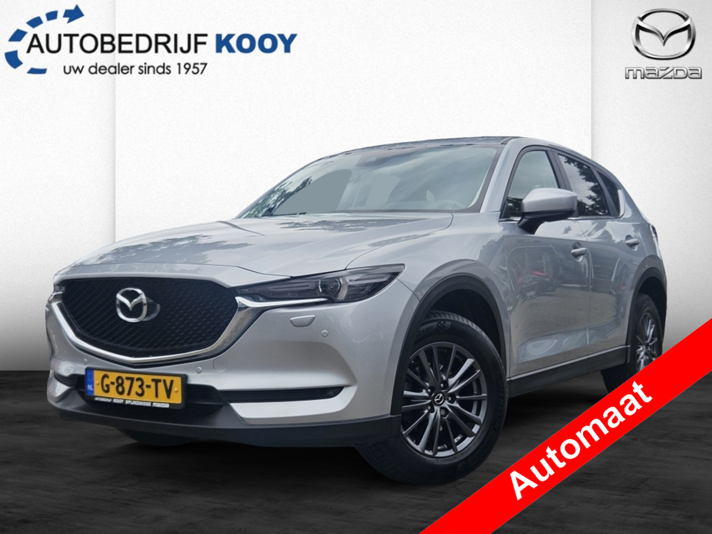 Mazda Mazda Cx-5 2.0 SkyActiv-G 165 Business Comfort / AT / Trekhaak / Leder 2019 - voorkant