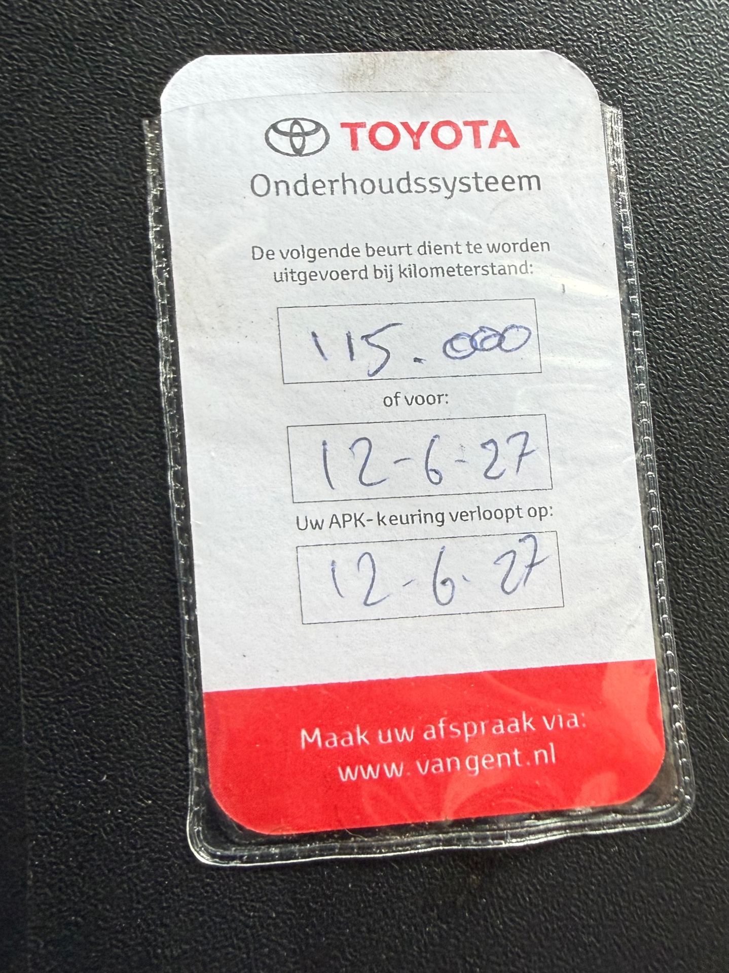 Foto van Toyota Toyota Yaris Verso