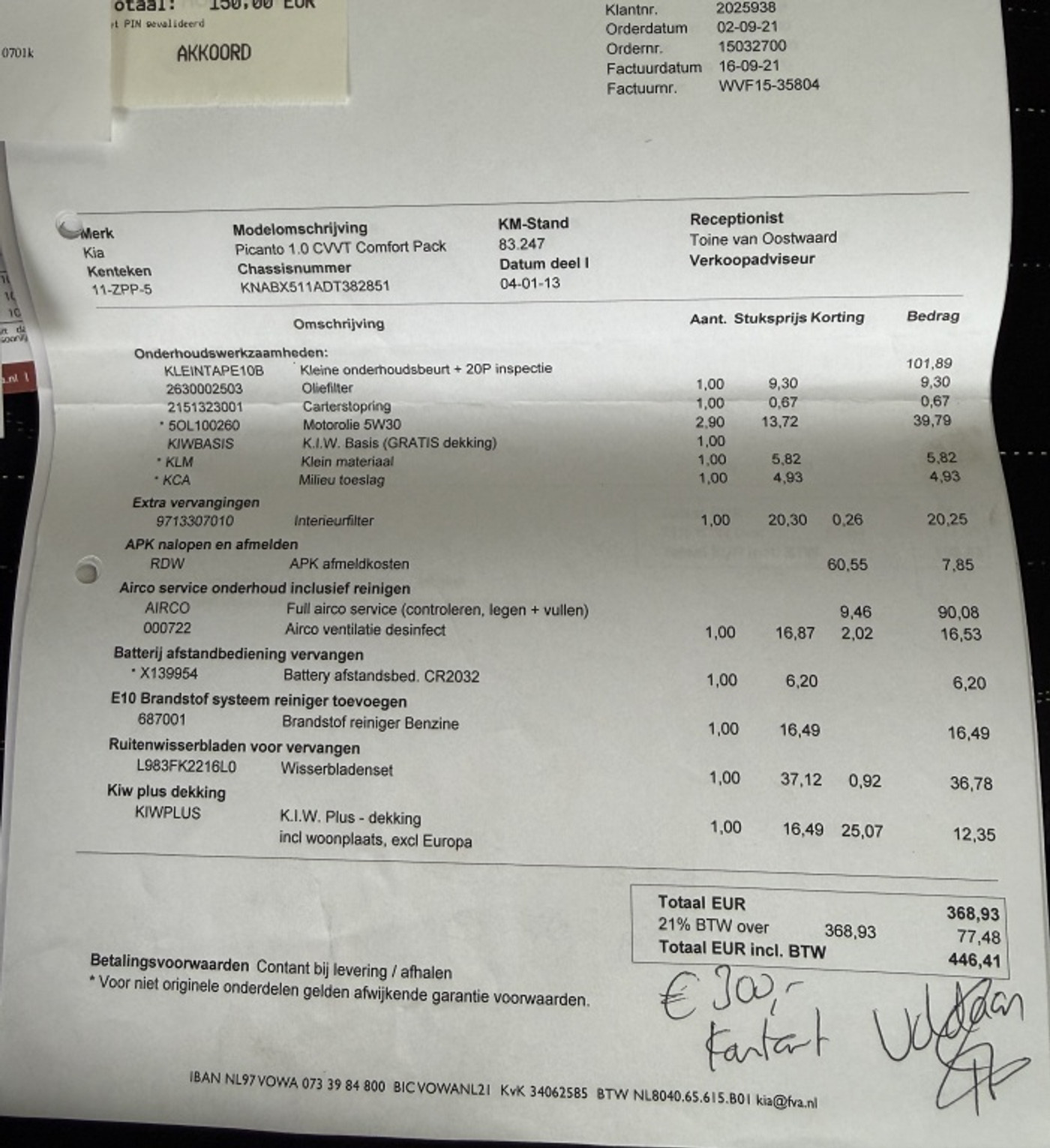 Foto van Kia Picanto