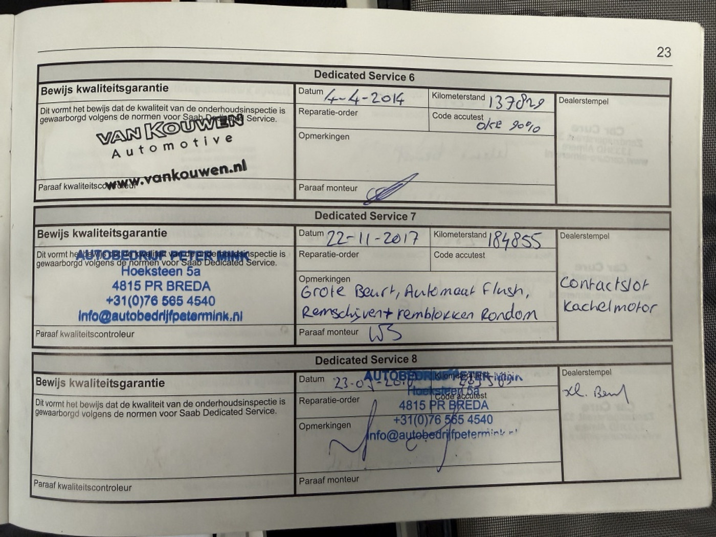 Foto van Saab Saab 9-3