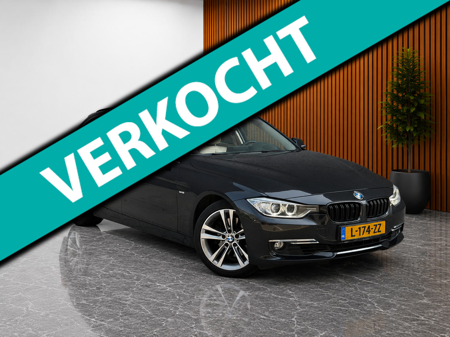 BMW 328i 328i High Executive (PANO, FACTUUR ONDERHOUD, ELEKT STOELEN, CAMERA, SENSOREN, STOELV V+A, HEAD-UP, VOL!!!) 2014 - voorkant