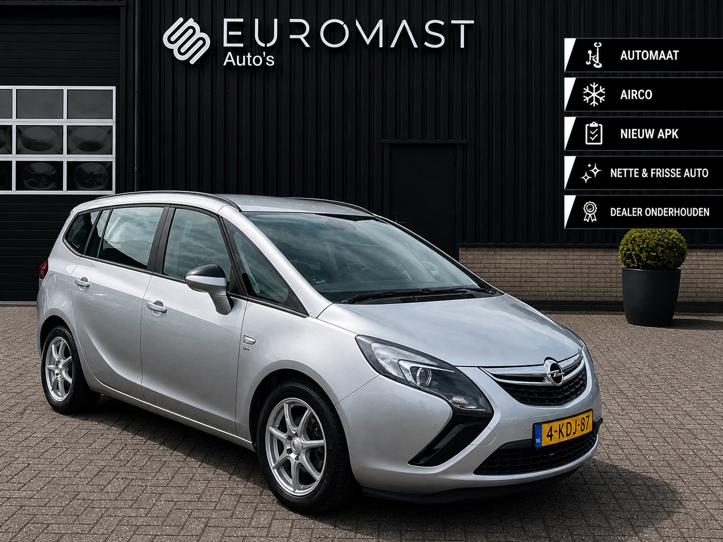 Opel Zafira Tourer 1.4 Business+ * Automaat * Airco * Cruise Control * 2013 - voorkant