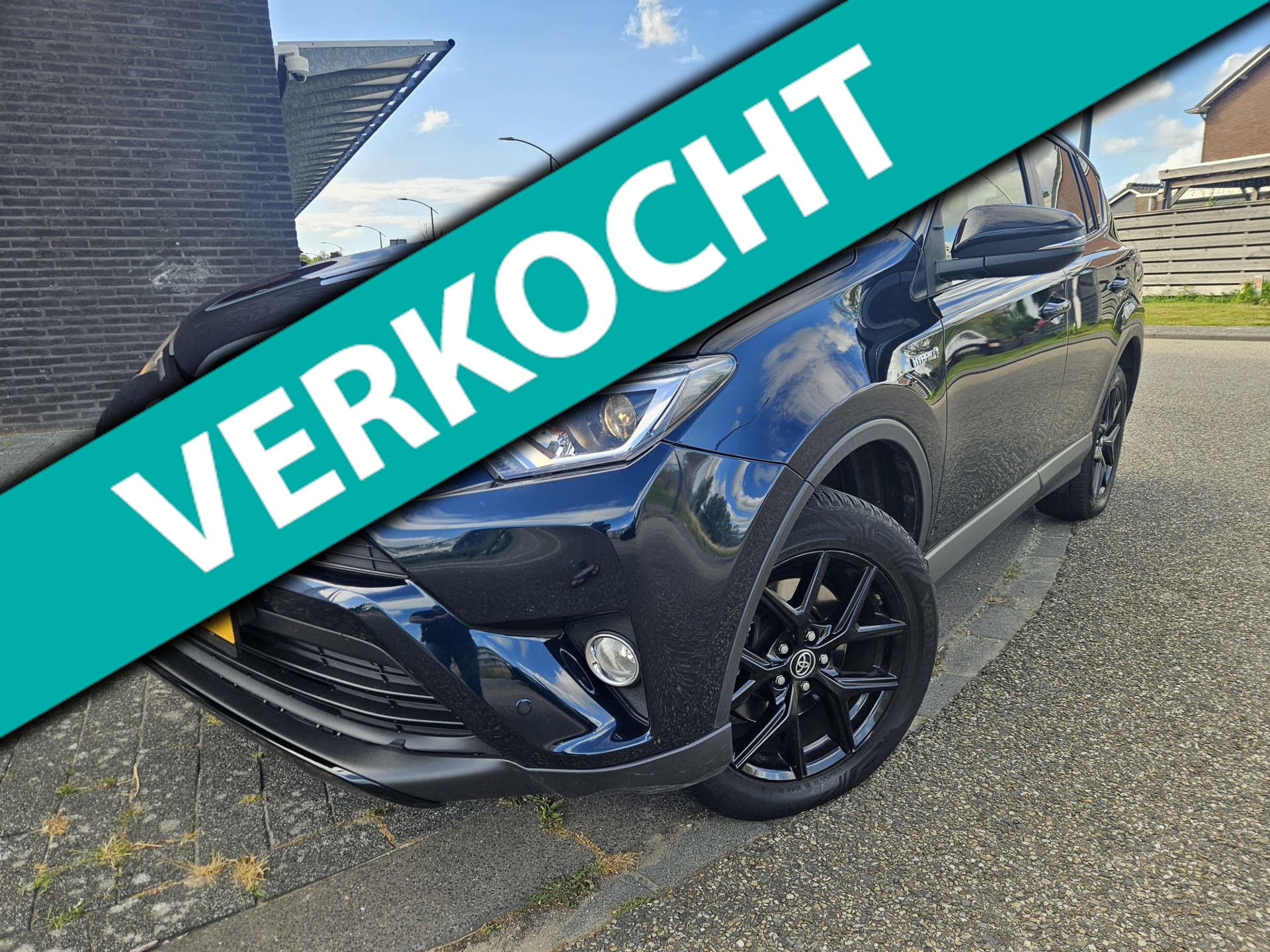 Toyota Toyota Rav4 2.5 Hybrid AWD Dynamic GARANTIE Parelmoer Kleur 2018 - voorkant