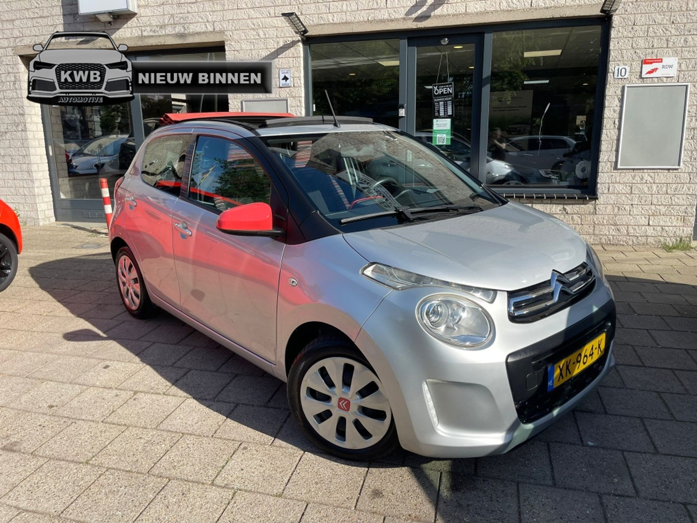 Citroen Citroen C1 1.2 PureT AirS Shine Cabrio Radioscherm D-riem VV 2014 - voorkant