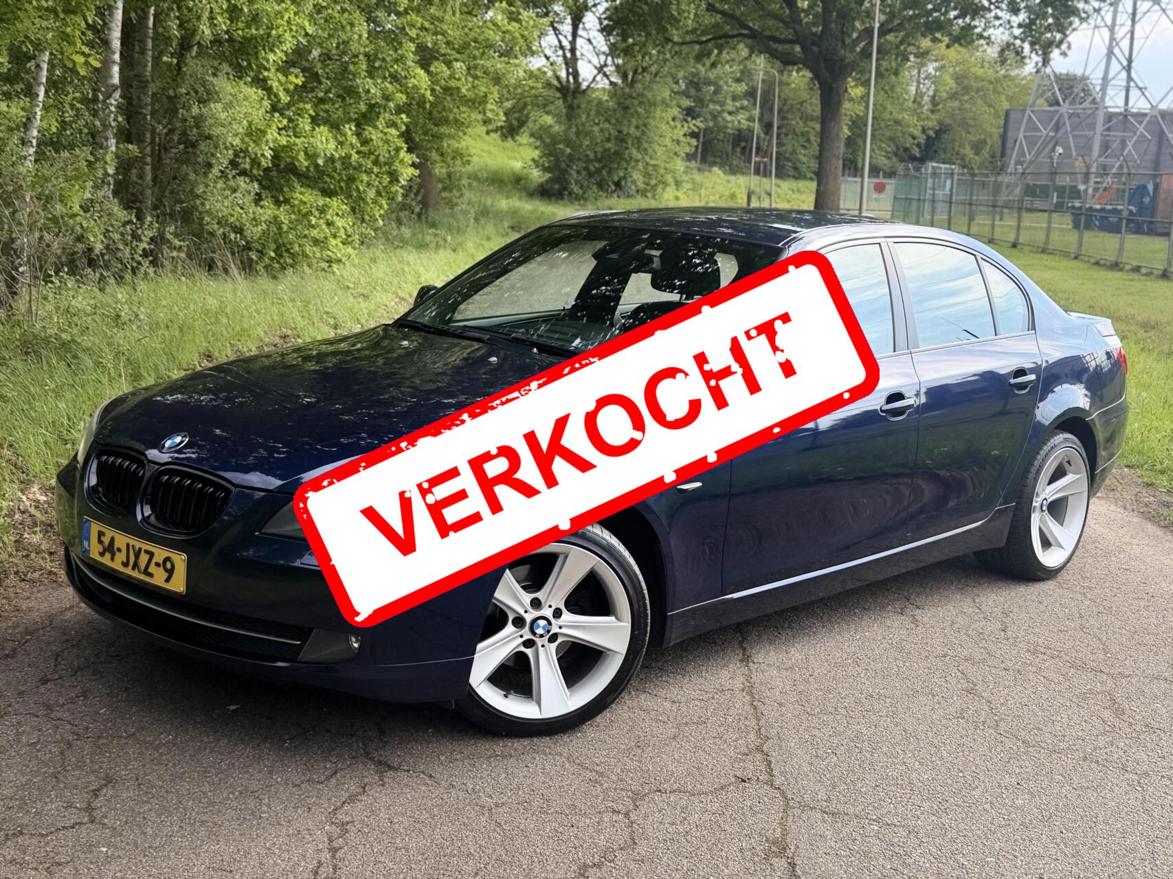 BMW 5er Reihe 520i Corporate Lease 2008 - voorkant
