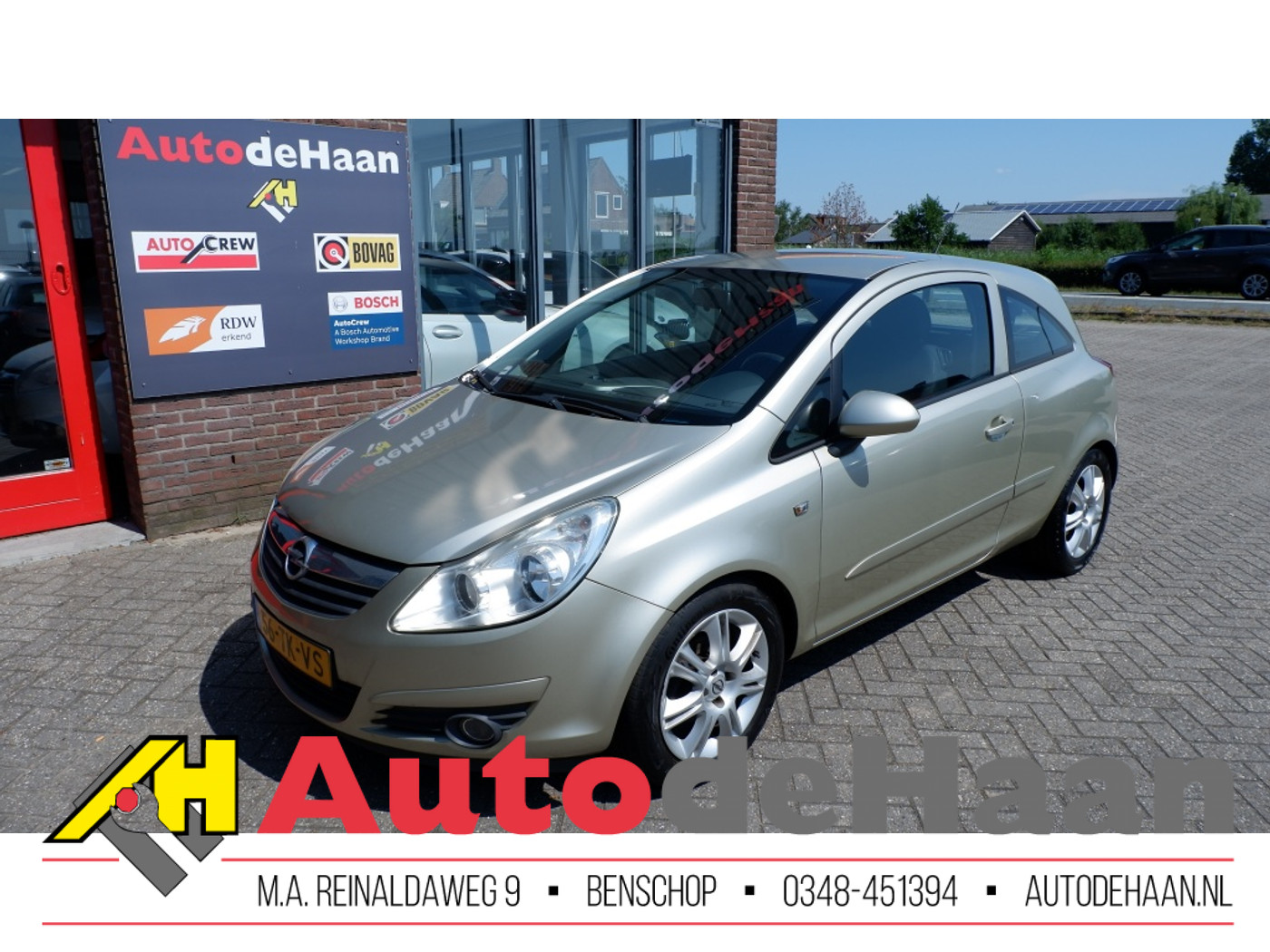 Opel Corsa 1.2-16V Business Airco/Trekhaak/Elektr ramen/Nwe APK 2006 - voorkant