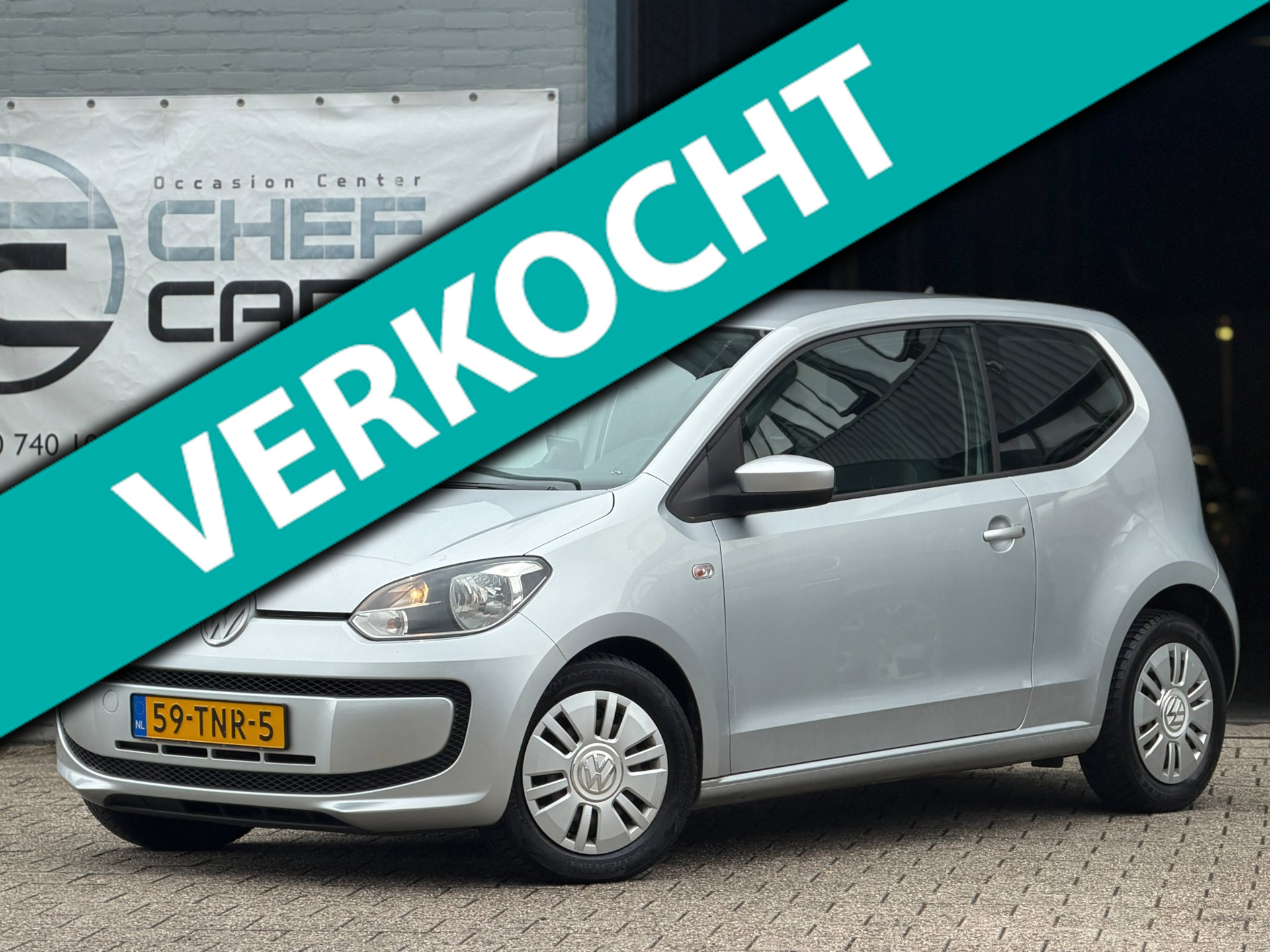 Volkswagen Up 1.0|NAP|NIEUWEAPK|AIRCO|NAVI|2EIGENAAR|KOOPJE! 2012 - voorkant