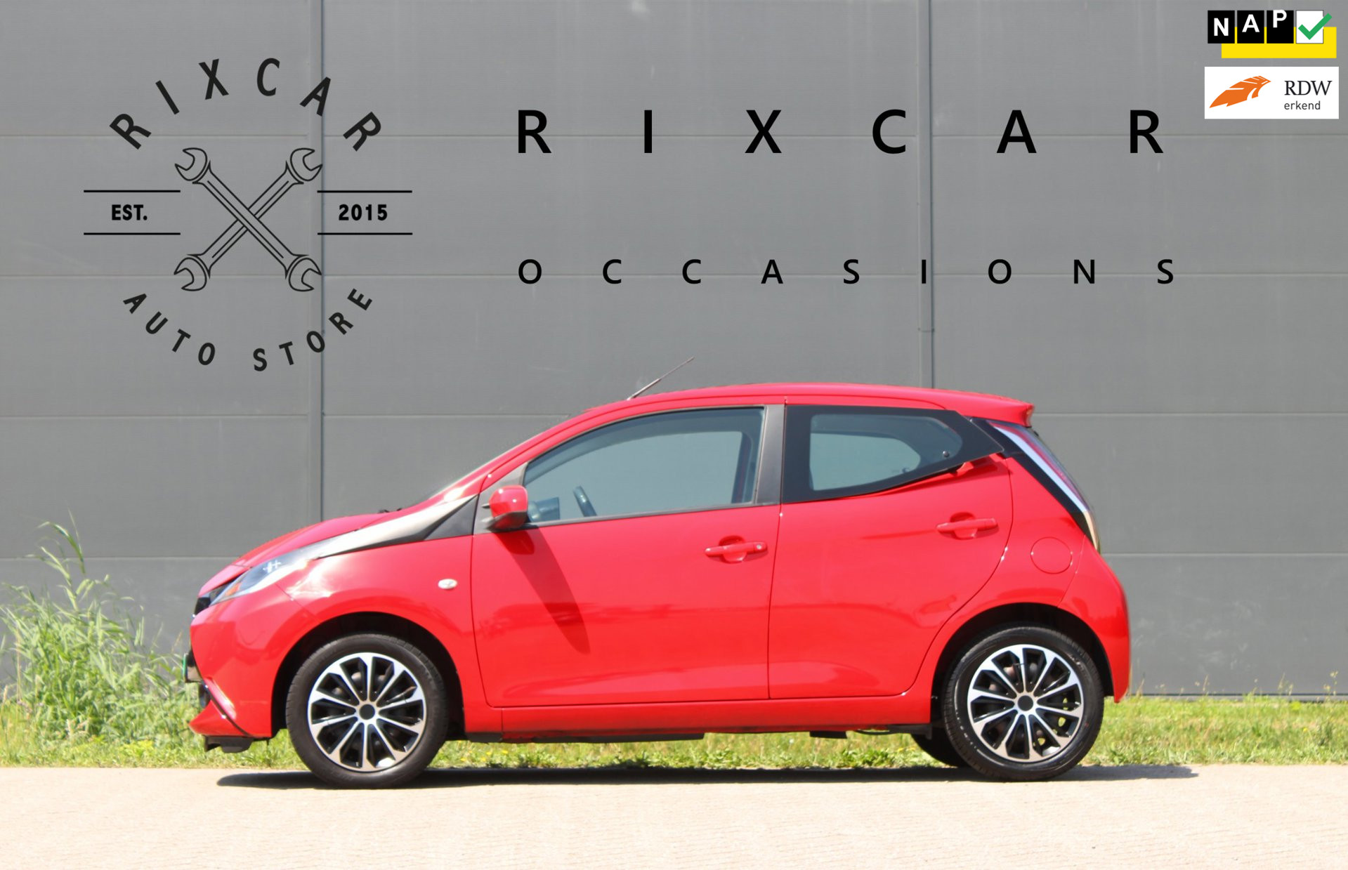 Toyota Toyota Aygo 1.0 VVT-i x-play Bluetooth AllSeason !!NIEUWBINNEN!! 2014 - voorkant