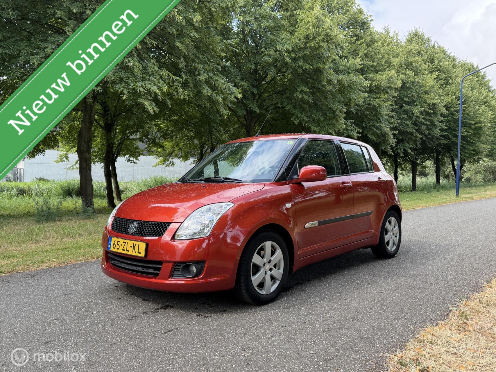 Suzuki Swift 1.5 Exclusive*AUTOMAAT*NEW APK 07/26*AIRCO 2008 - voorkant