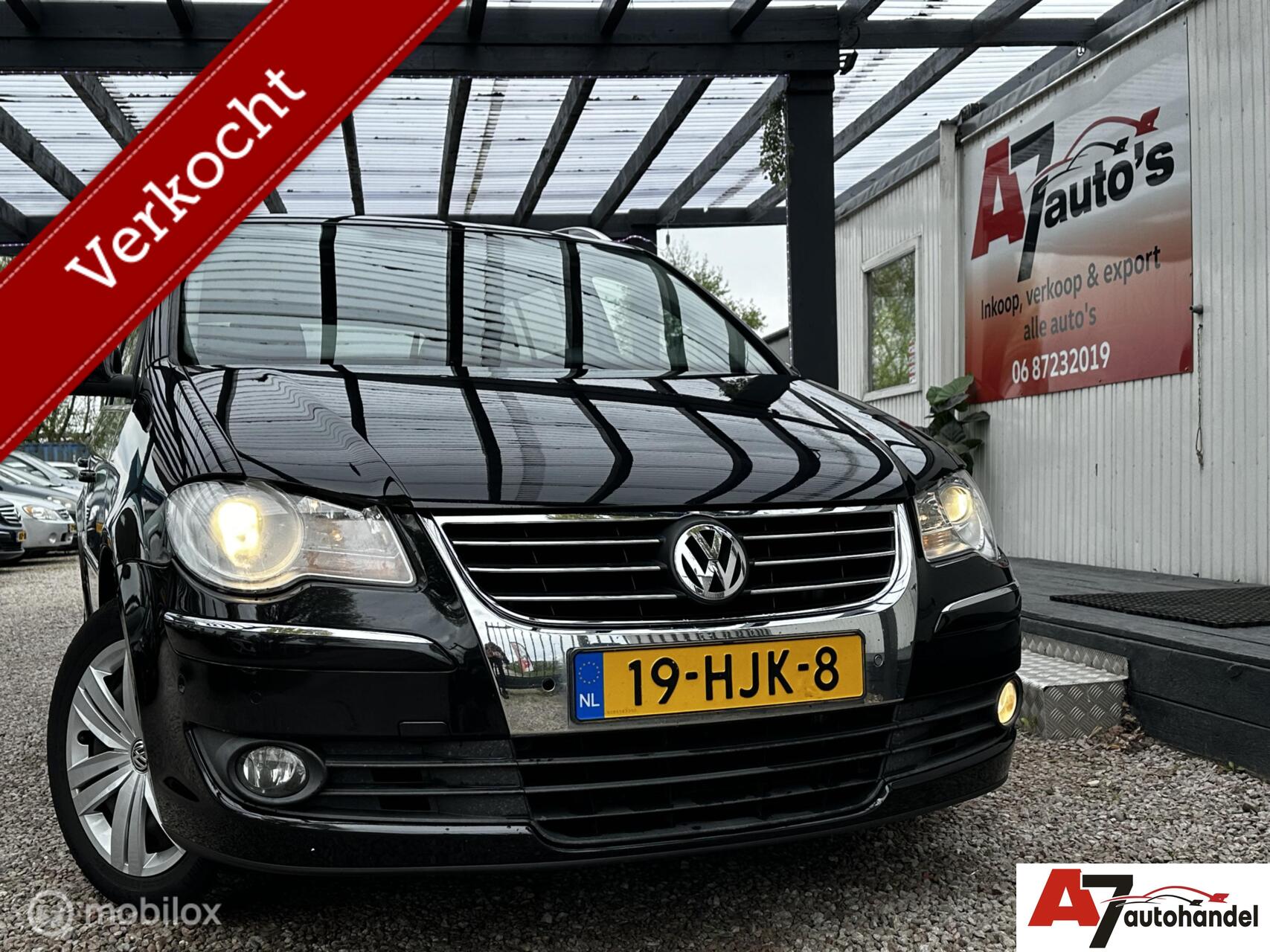 Volkswagen Touran 1.4 TSI Highline 2008 - voorkant