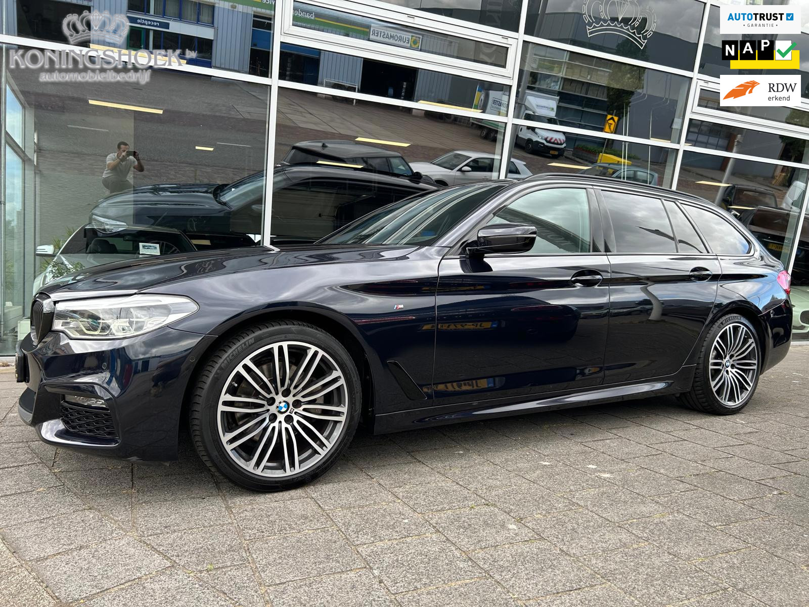 BMW 520i 520i High Executive Edition M-Sport 2019 - voorkant