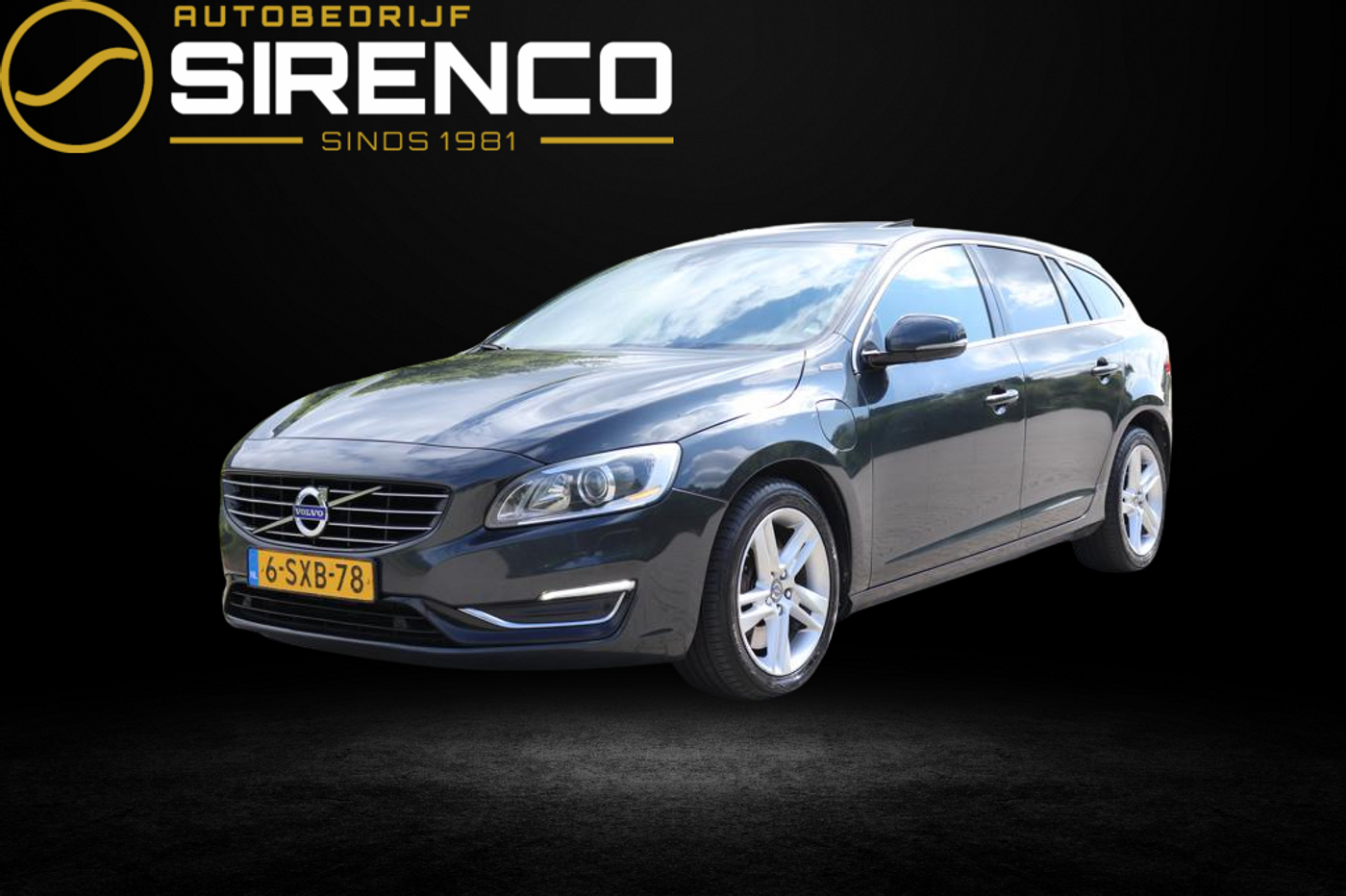 Volvo V60 Plug In Hybrid 2.4 D6 AWD Plug-In Hybrid Summum |  climate & cruise control | leder | schuifdak | camera | stoelverwarming | stuurverwarming 2013 - voorkant