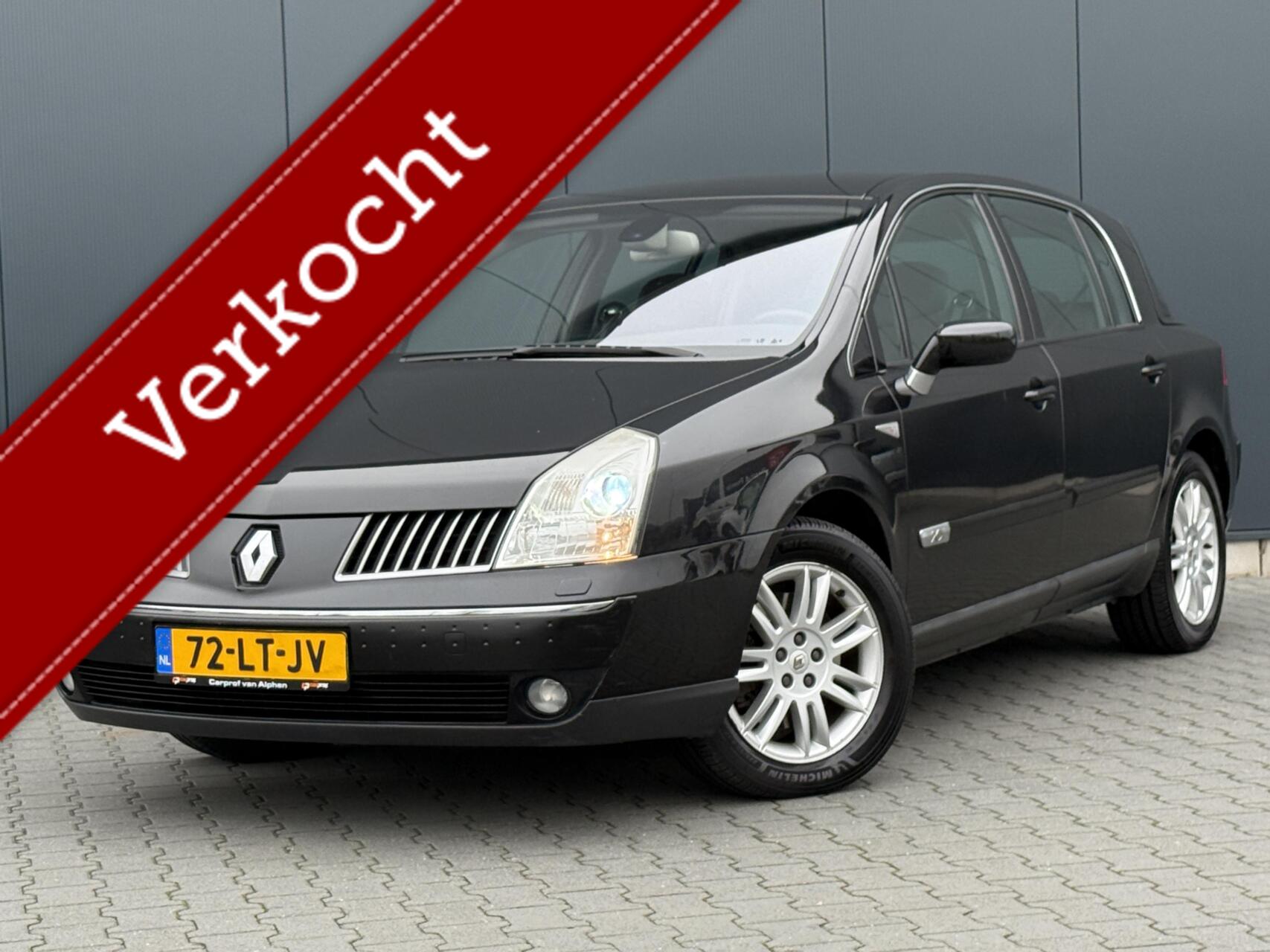 Renault Vel Satis 2.0 16V Turbo 2e Eigenaar - Goed Onderhouden - Xenon 2003 - voorkant