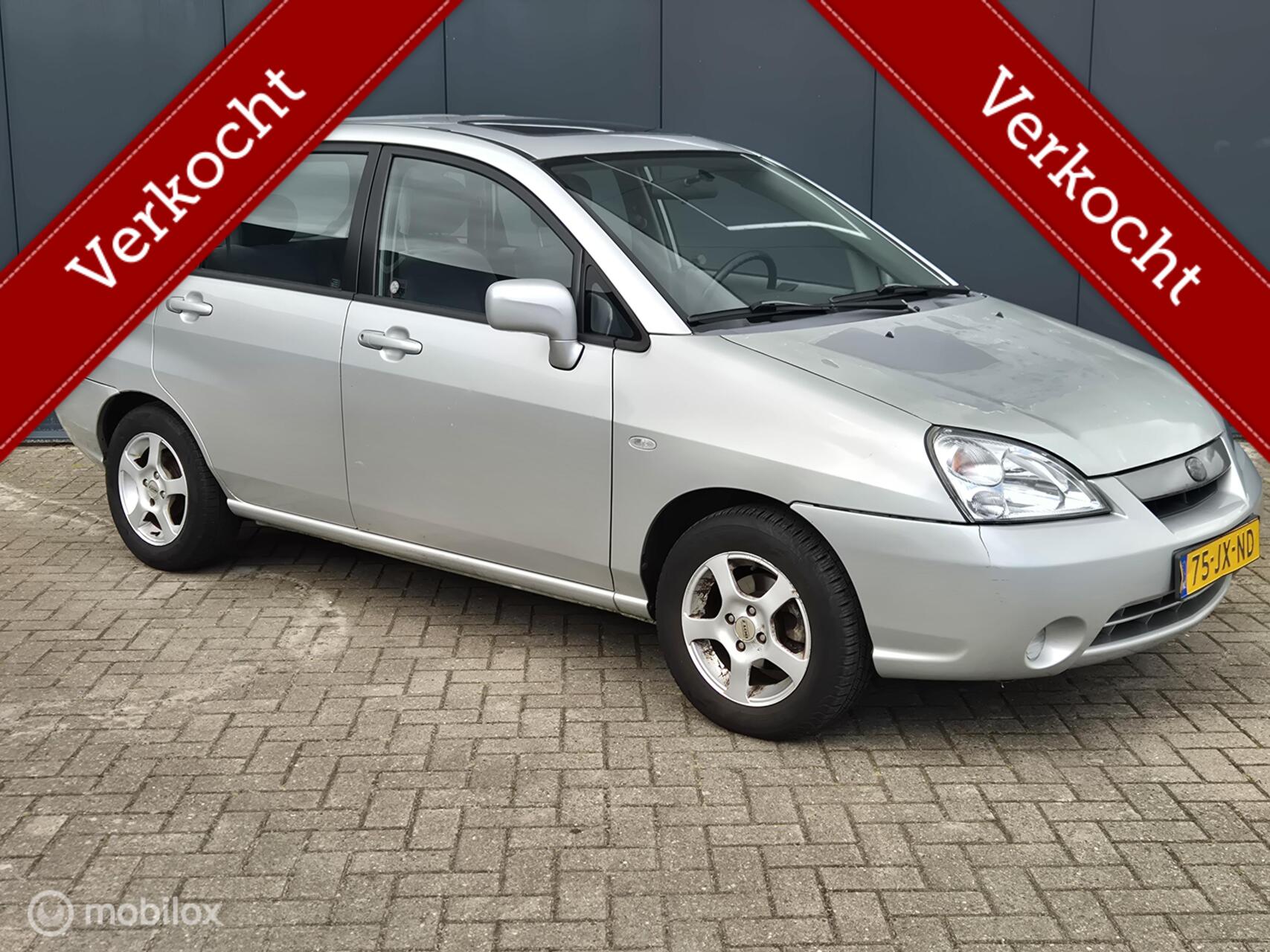 Suzuki Liana 1.3 GLS, trekhaak, 3 eig., inruilkoopje! 2002 - voorkant