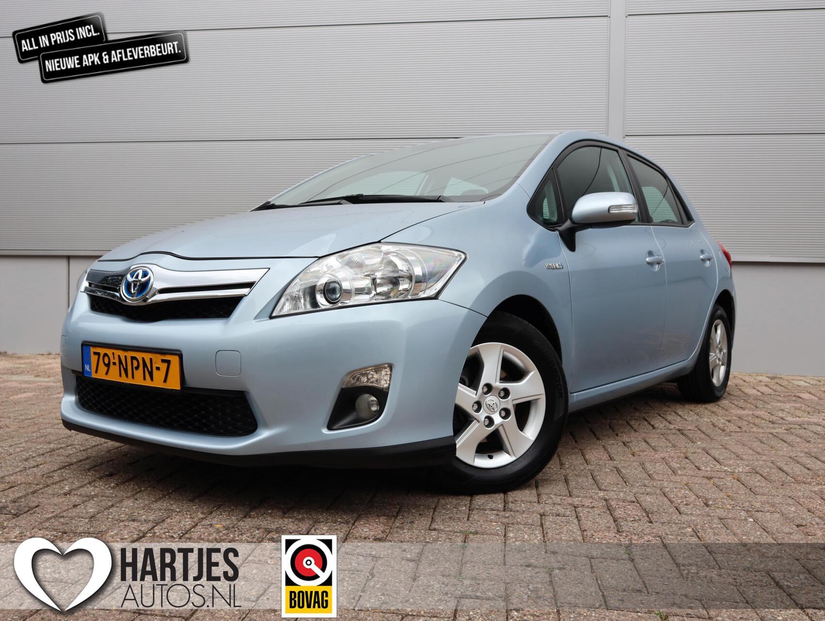 Toyota Toyota Auris 1.8 Full Hybrid Aspiration 5drs. (Vol-Opties!) 2010 - voorkant