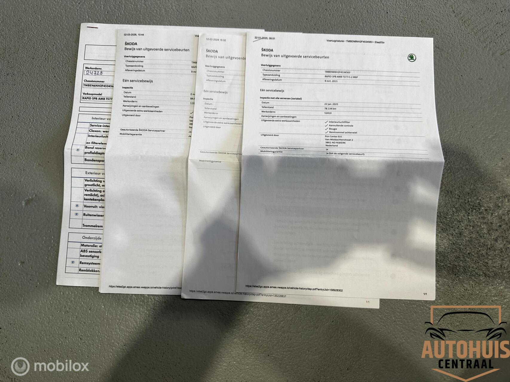 Foto van Skoda Rapid