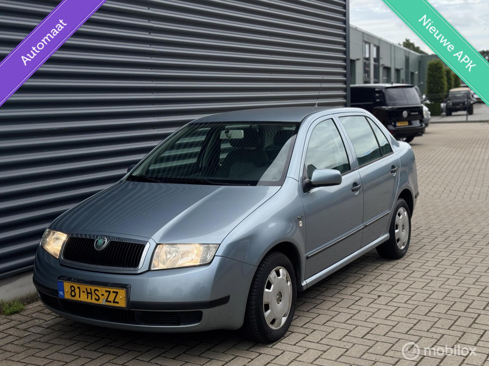 Skoda Fabia 1.4 Automaat/ Airco / Trekhaak / 2e eigenaar 2001 - voorkant